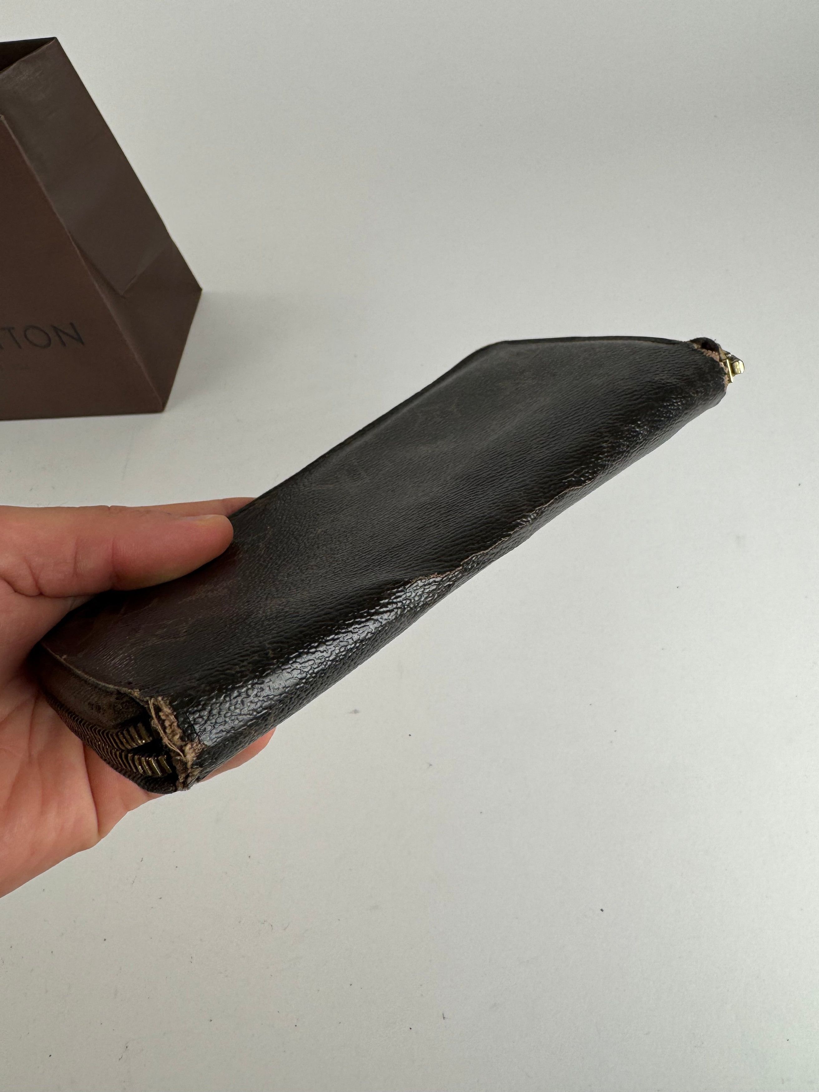Louis Vuitton Vintage Monogram Zippy leather wallet brown Size ONE SIZE - 5 Thumbnail