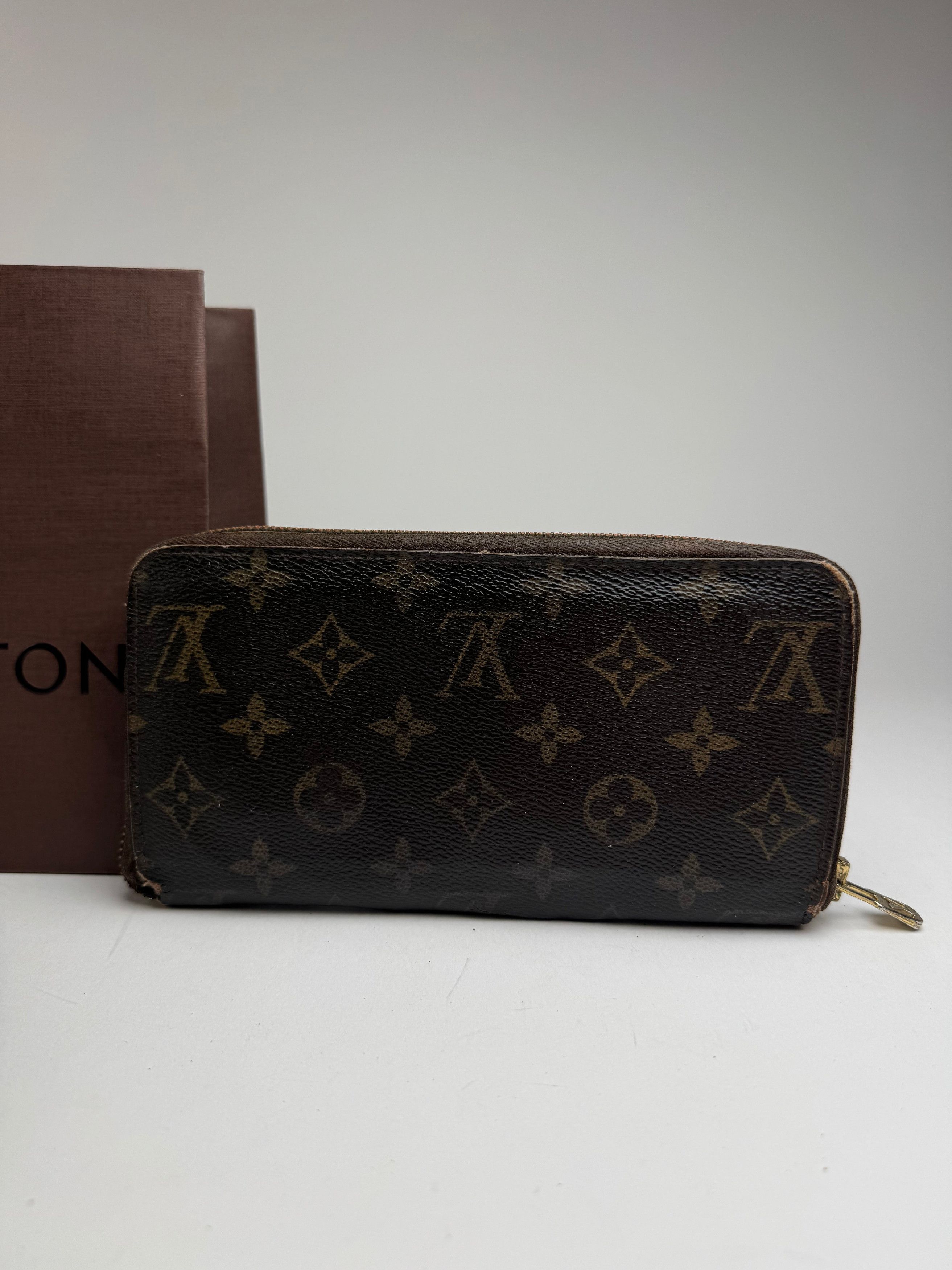 Louis Vuitton Vintage Monogram Zippy leather wallet brown Size ONE SIZE - 7 Thumbnail