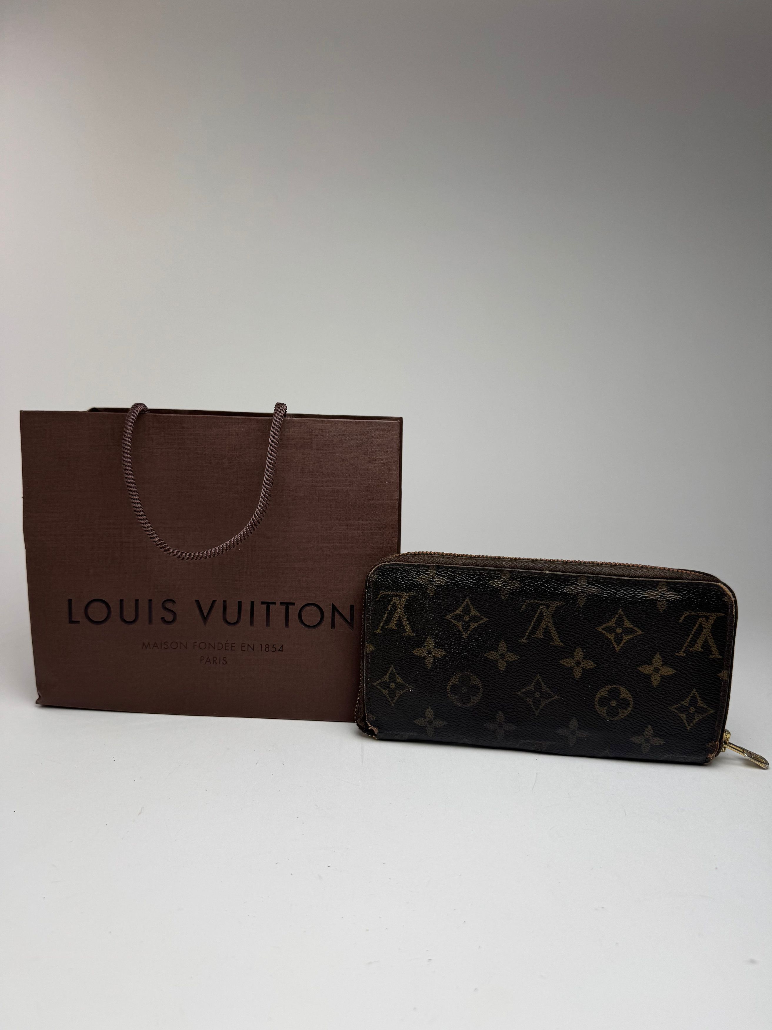 Louis Vuitton Vintage Monogram Zippy leather wallet brown Size ONE SIZE - 13 Thumbnail