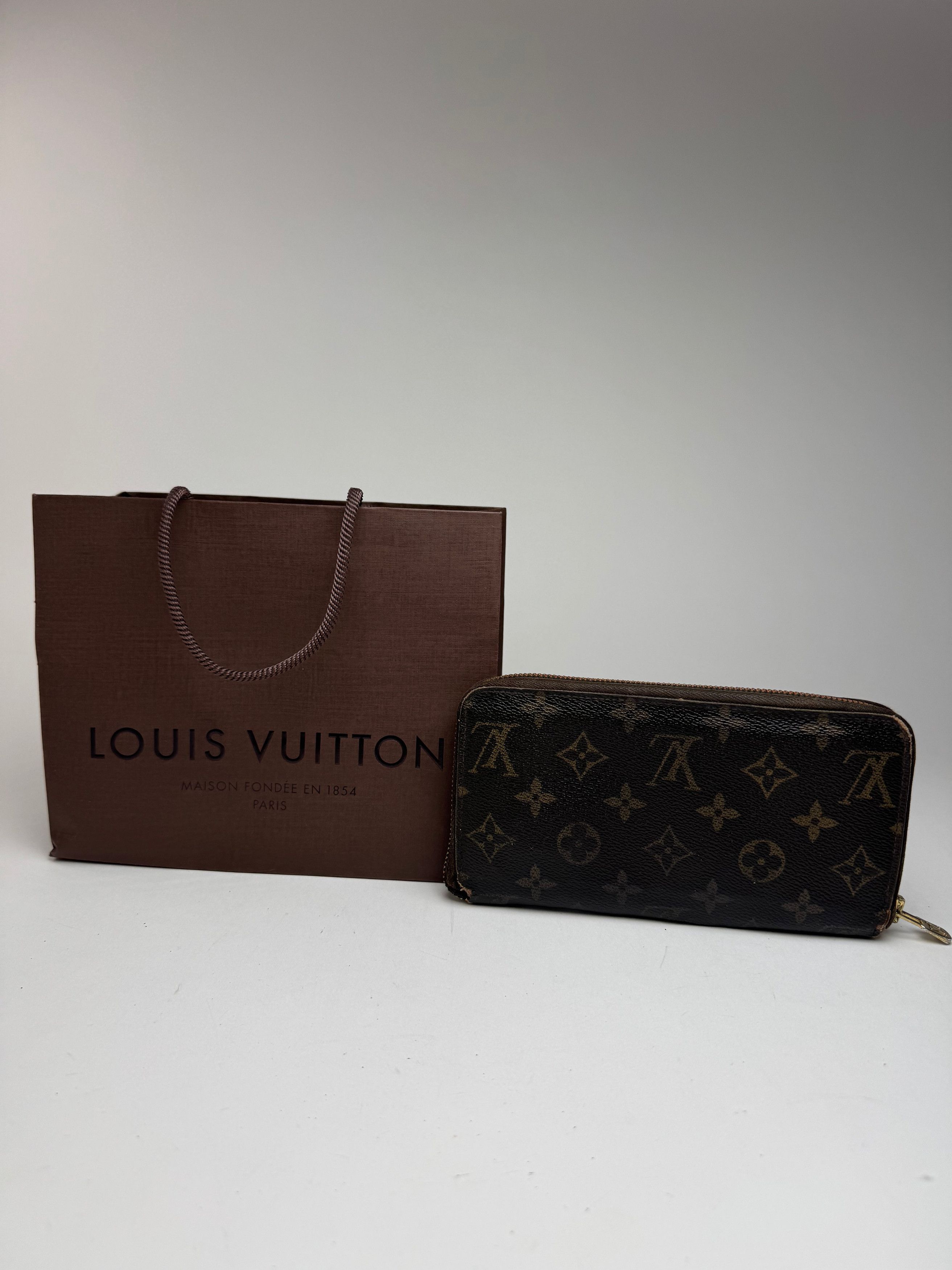 Louis Vuitton Vintage Monogram Zippy leather wallet brown Size ONE SIZE - 6 Thumbnail