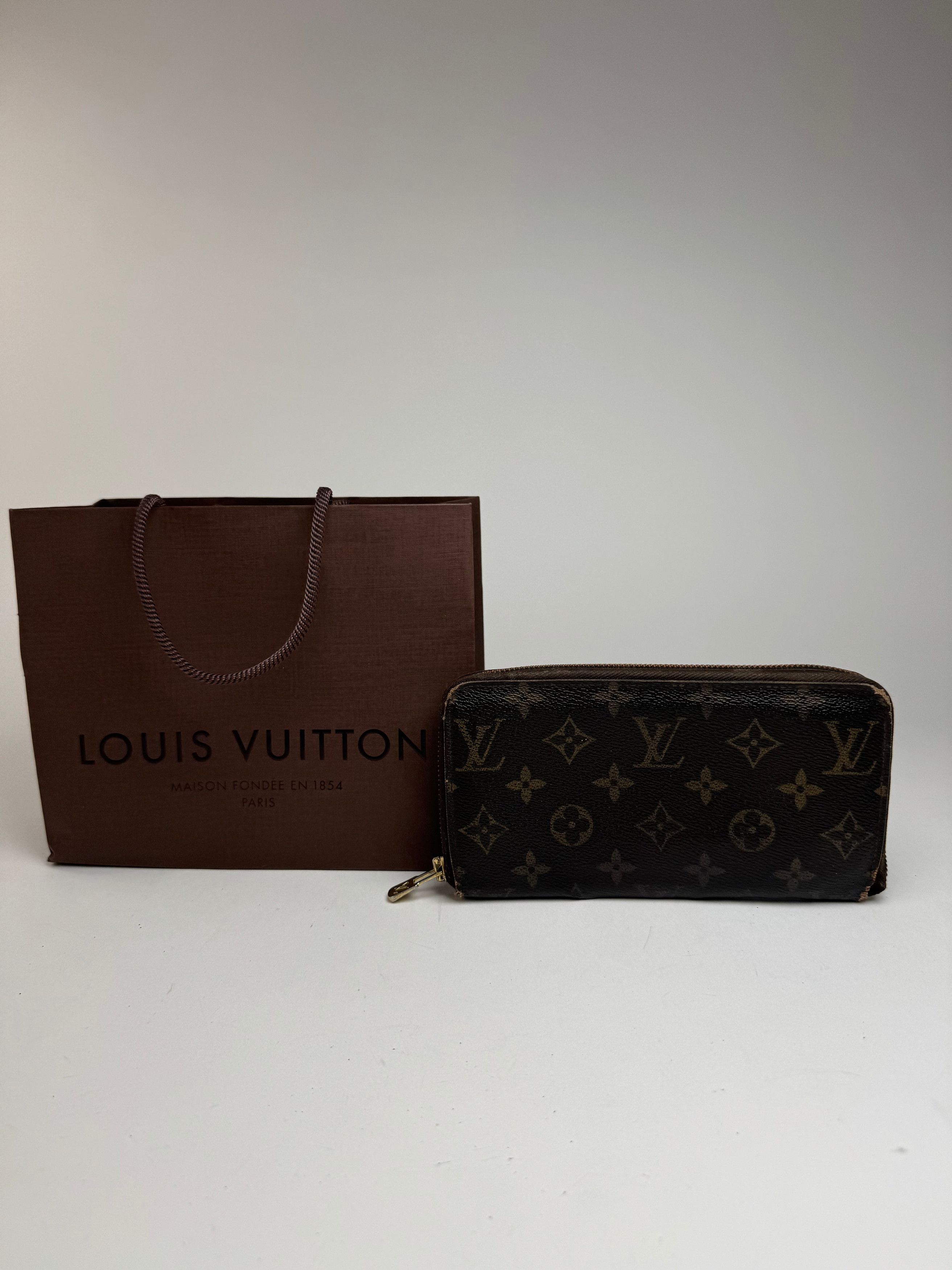 Louis Vuitton Vintage Monogram Zippy leather wallet brown Size ONE SIZE - 11 Thumbnail