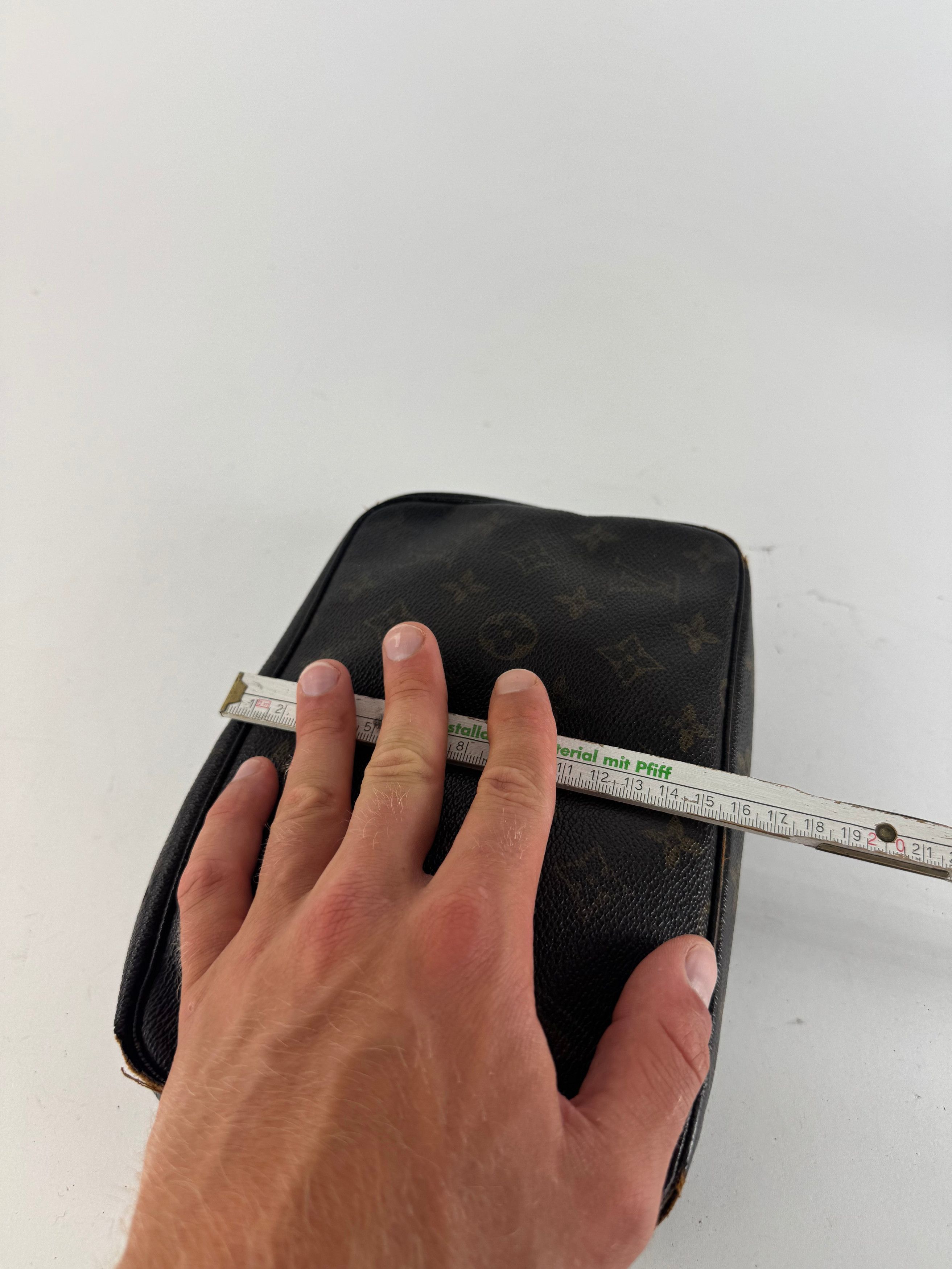 Louis Vuitton Vintage Monogram Leather clutch brown Size ONE SIZE - 12 Thumbnail