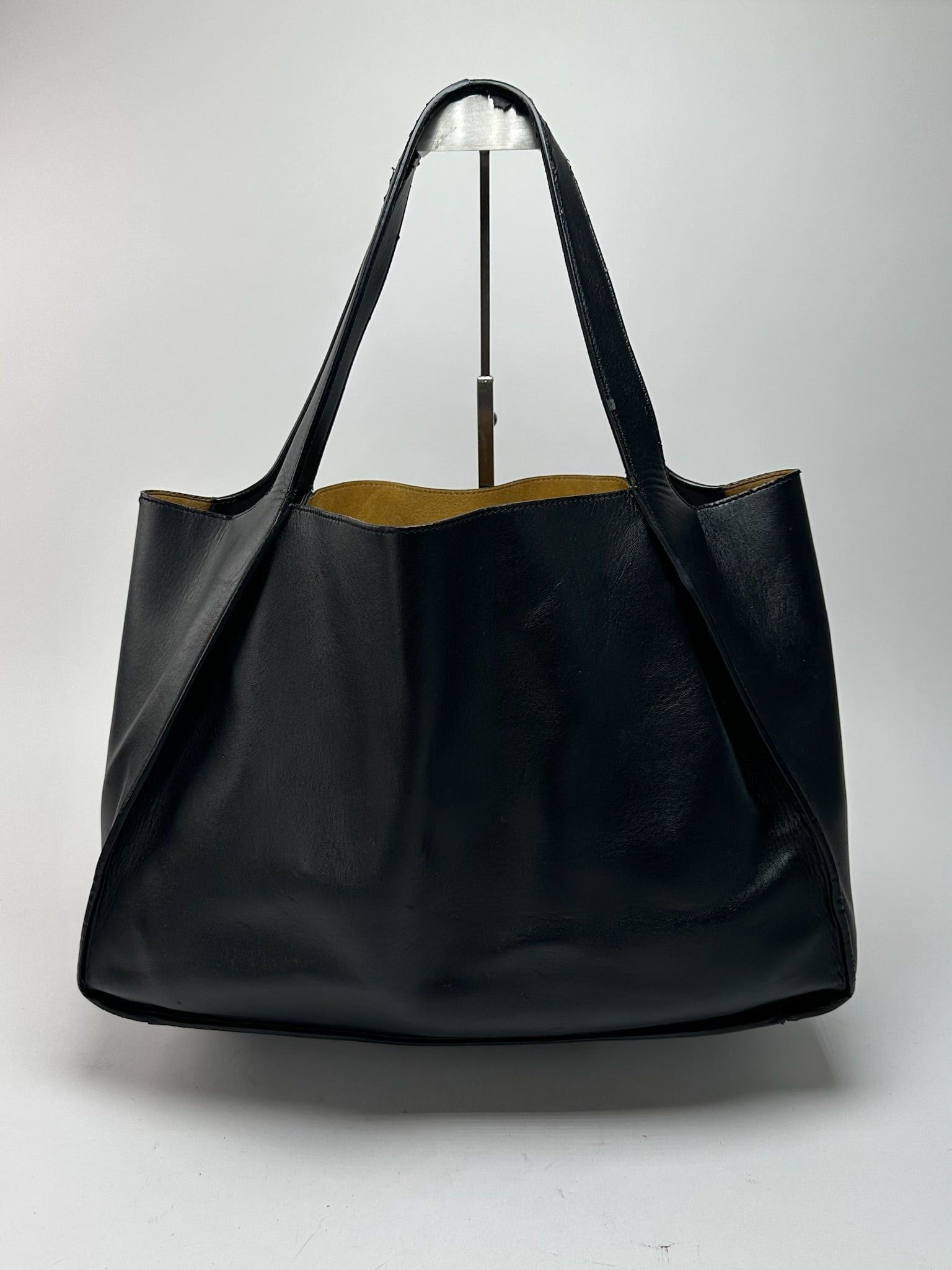 Stella McCartney Vintage Stella Mc Cartney Vegan Leather Logo Bag Black Size ONE SIZE - 7 Thumbnail
