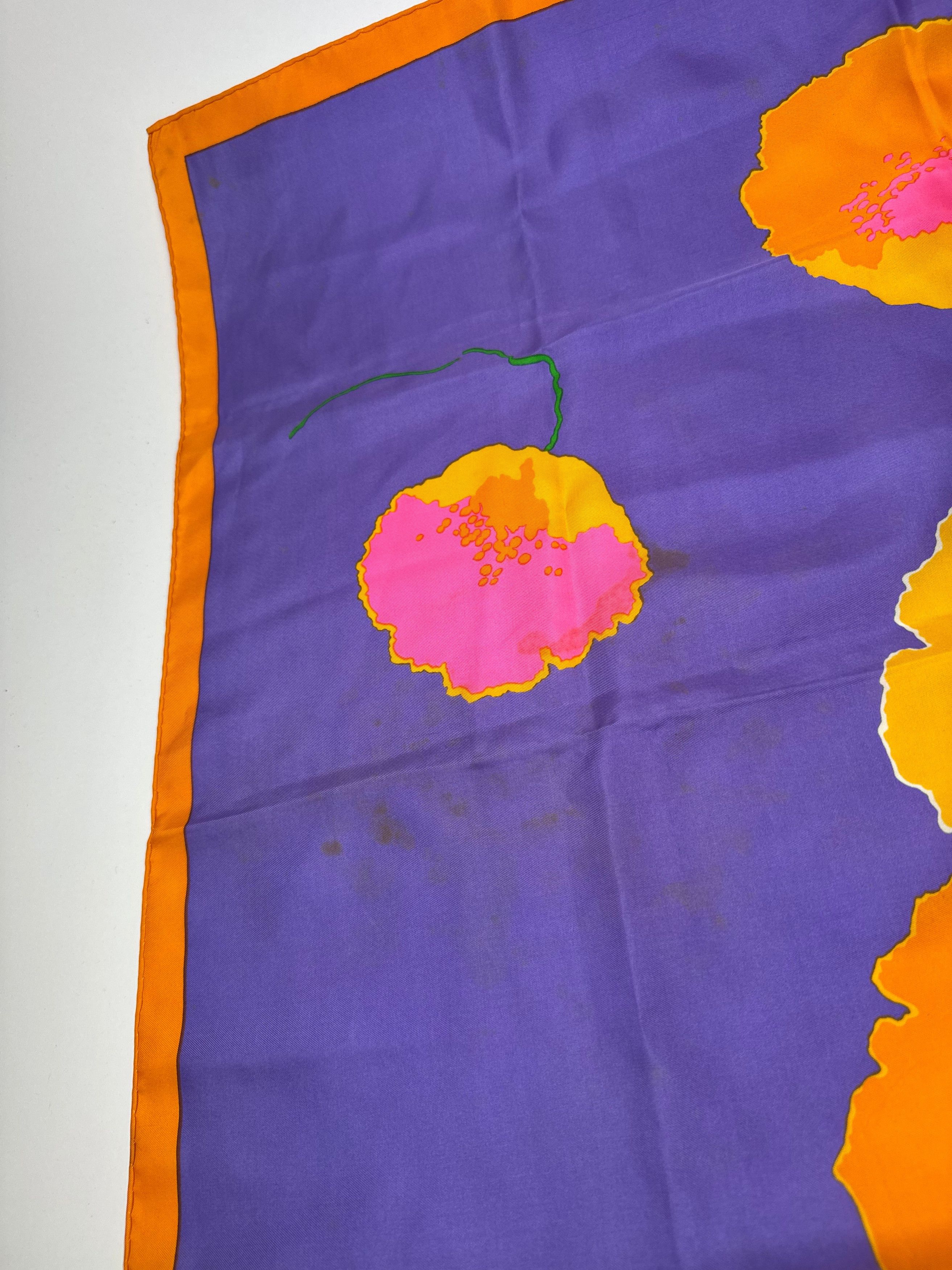 Dior Vintage Silk Scarf Size ONE SIZE - 6 Thumbnail