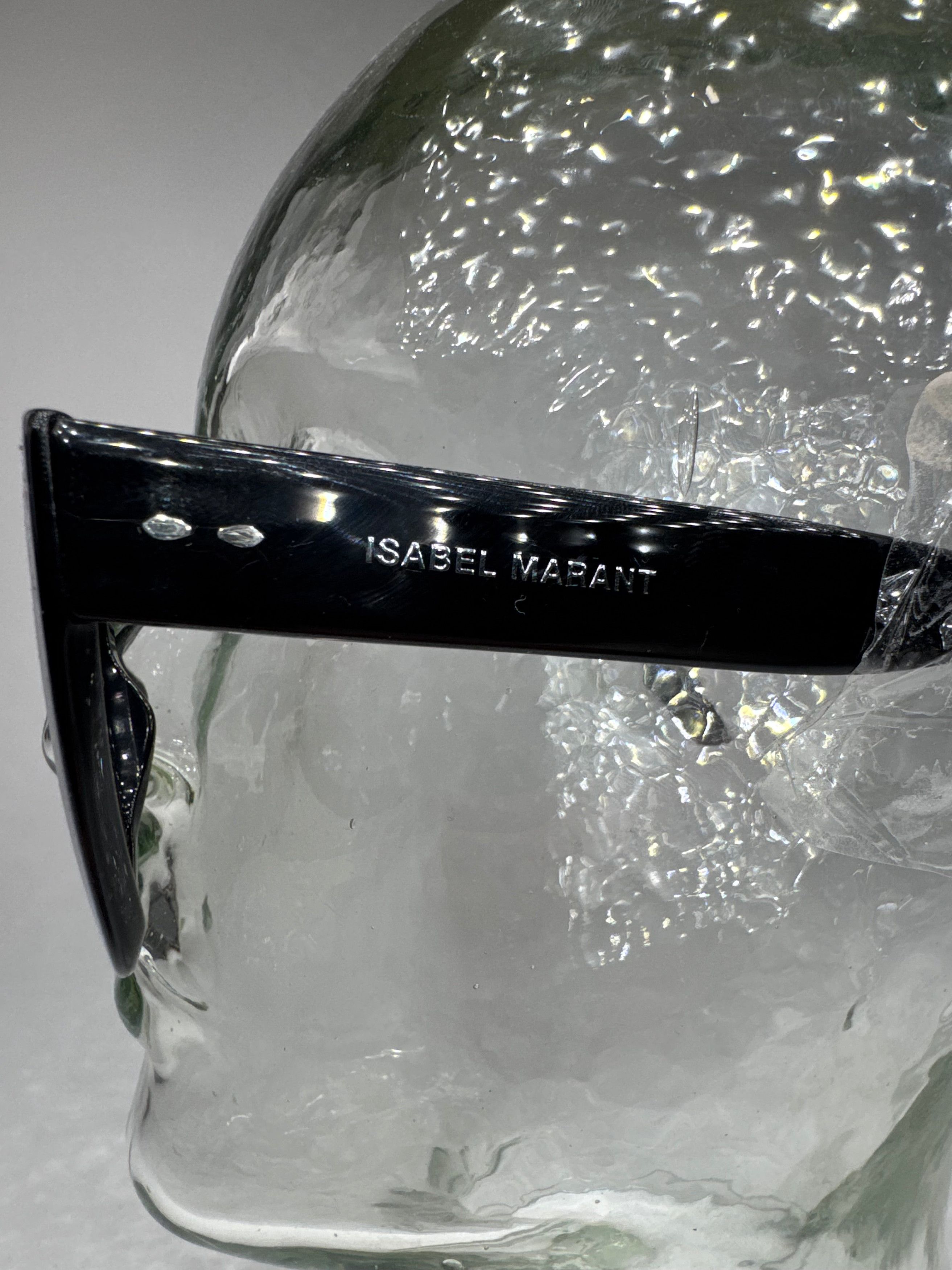 Isabel Marant Vintage Sunglasses Black Size ONE SIZE - 6 Thumbnail