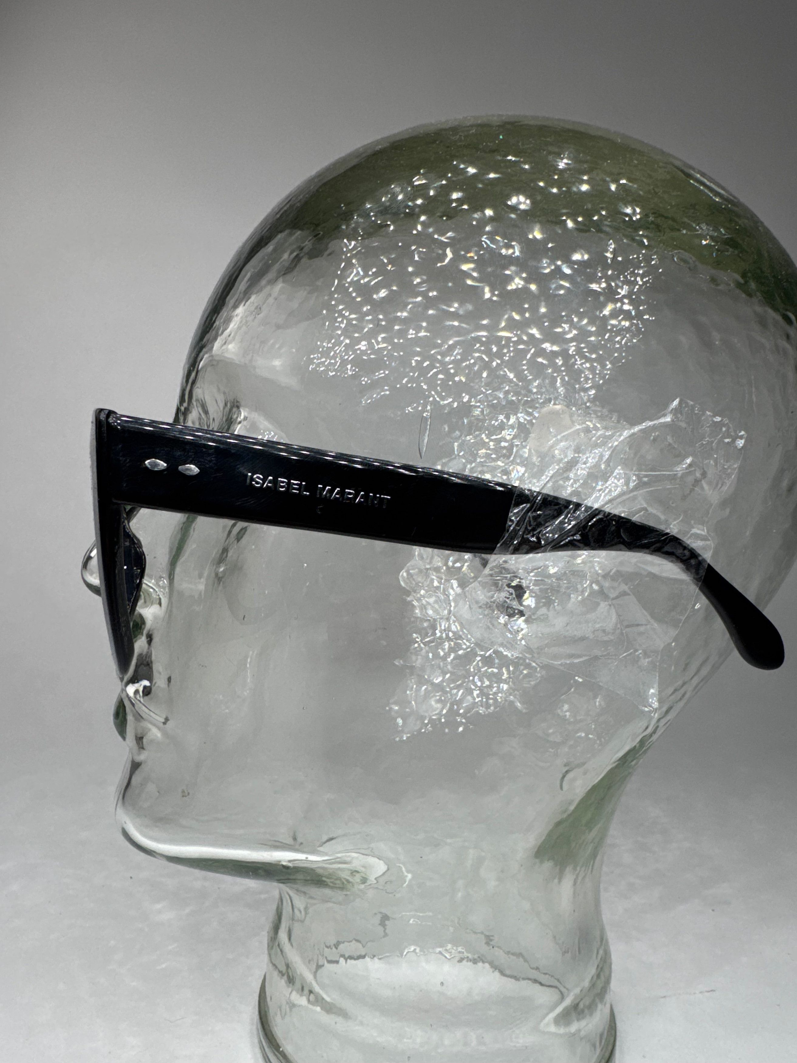 Isabel Marant Vintage Sunglasses Black Size ONE SIZE - 13 Thumbnail