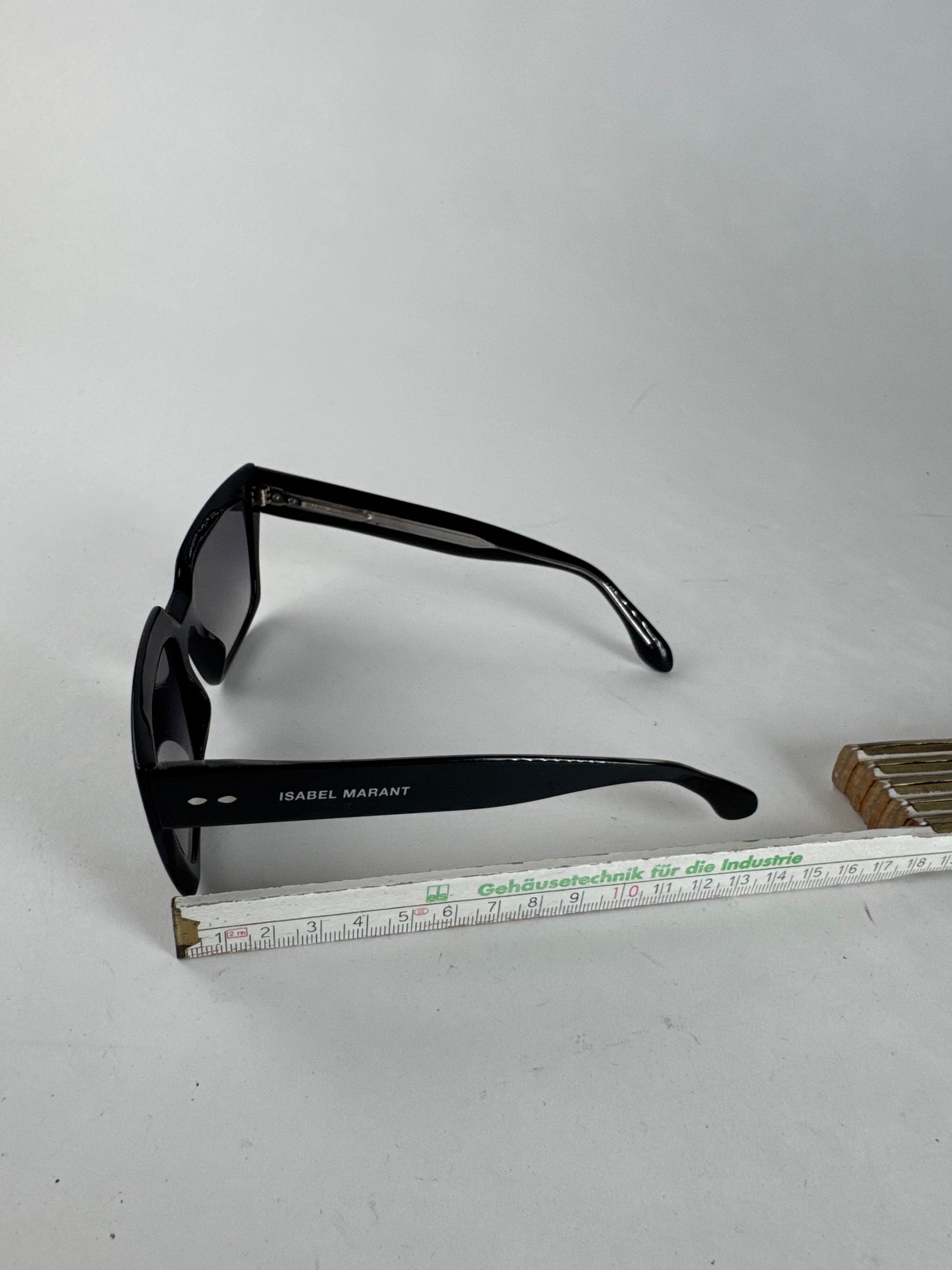 Isabel Marant Vintage Sunglasses Black Size ONE SIZE - 11 Thumbnail