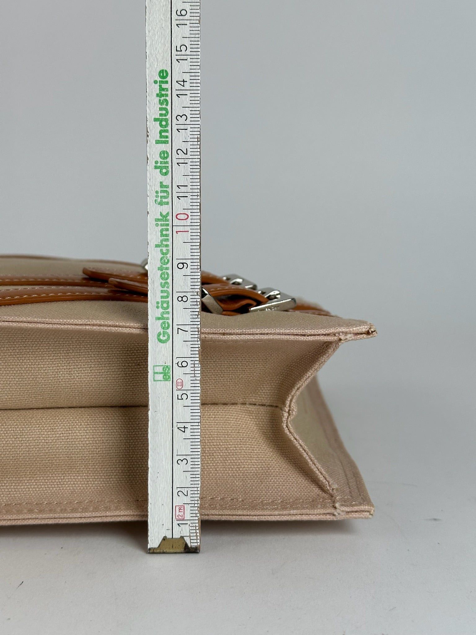 Yves Saint Laurent Vintage YSL Cotton Bag Beige Size ONE SIZE - 8 Thumbnail