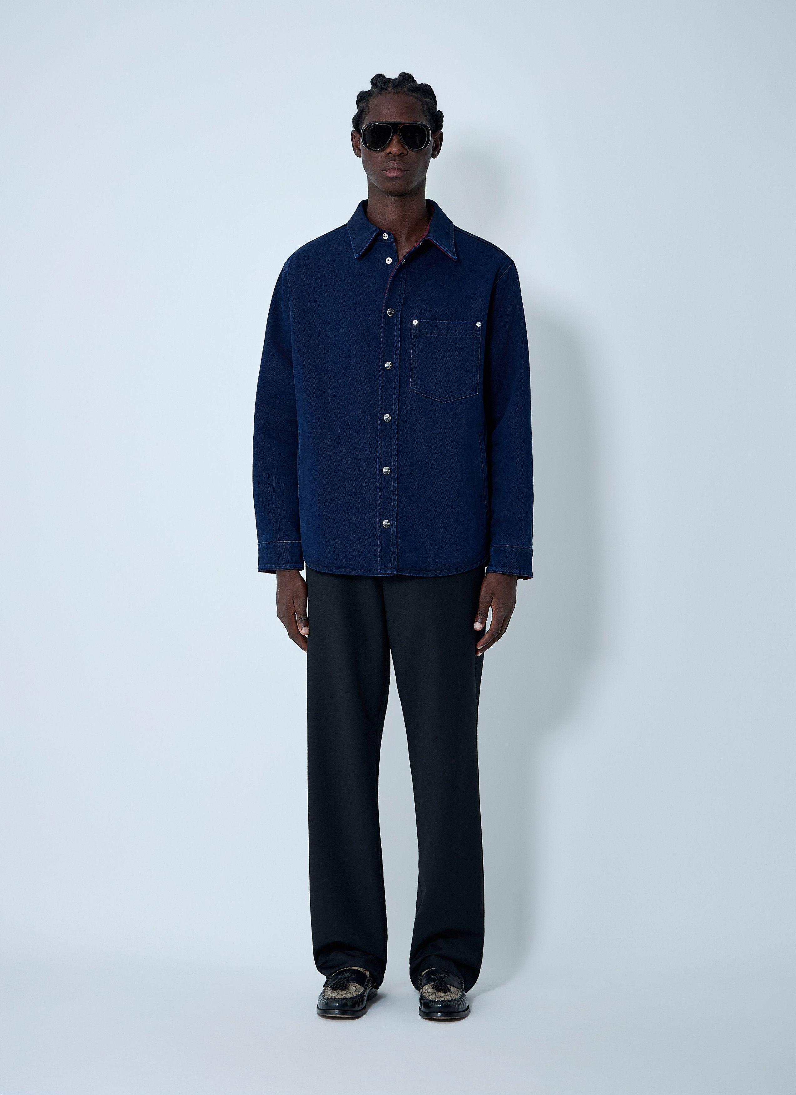 Gucci Reversible Shirt Size US L / EU 52-54 / 3 - 2 Thumbnail
