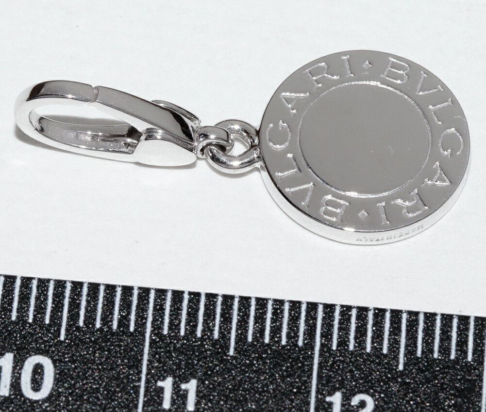 Bvlgari Bvlgari Bvlgari BVLGARI BVLGARI Au750 White Gold Onyx Pendant Metal Pendant DUTY FREE for USA Size ONE SIZE - 3 Thumbnail