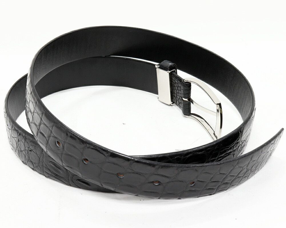 Other Other Crocodile Belt Leather Belt DUTY FREE for USA Size ONE SIZE - 2 Thumbnail
