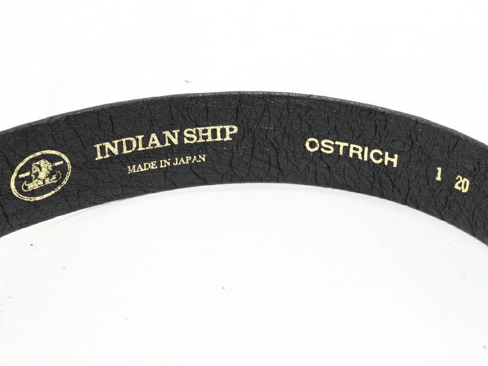 Other Other Ostrich Belt Natural Material Belt DUTY FREE for USA Size ONE SIZE - 3 Thumbnail