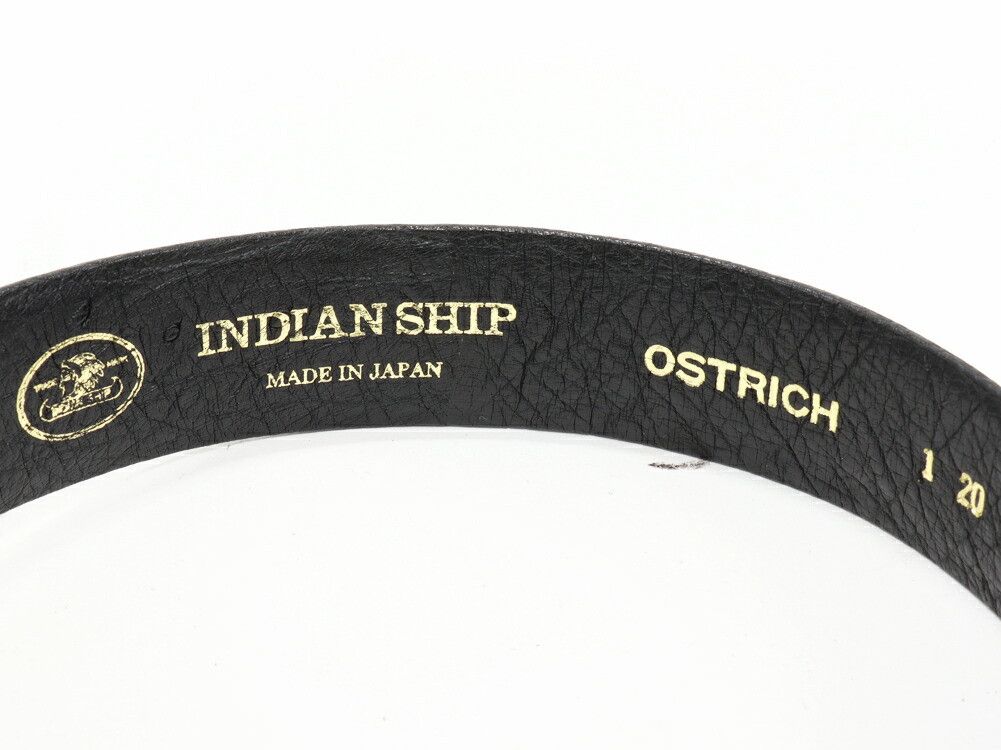 Other Other Ostrich Belt Natural Material Belt DUTY FREE for USA Size ONE SIZE - 3 Thumbnail