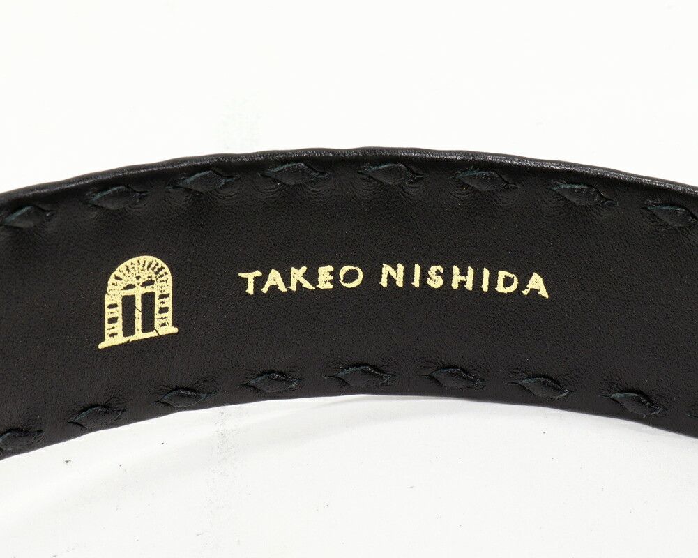 Other Other Takeo Nishida Crocodile Belt Leather Belt DUTY FREE for USA Size ONE SIZE - 3 Thumbnail
