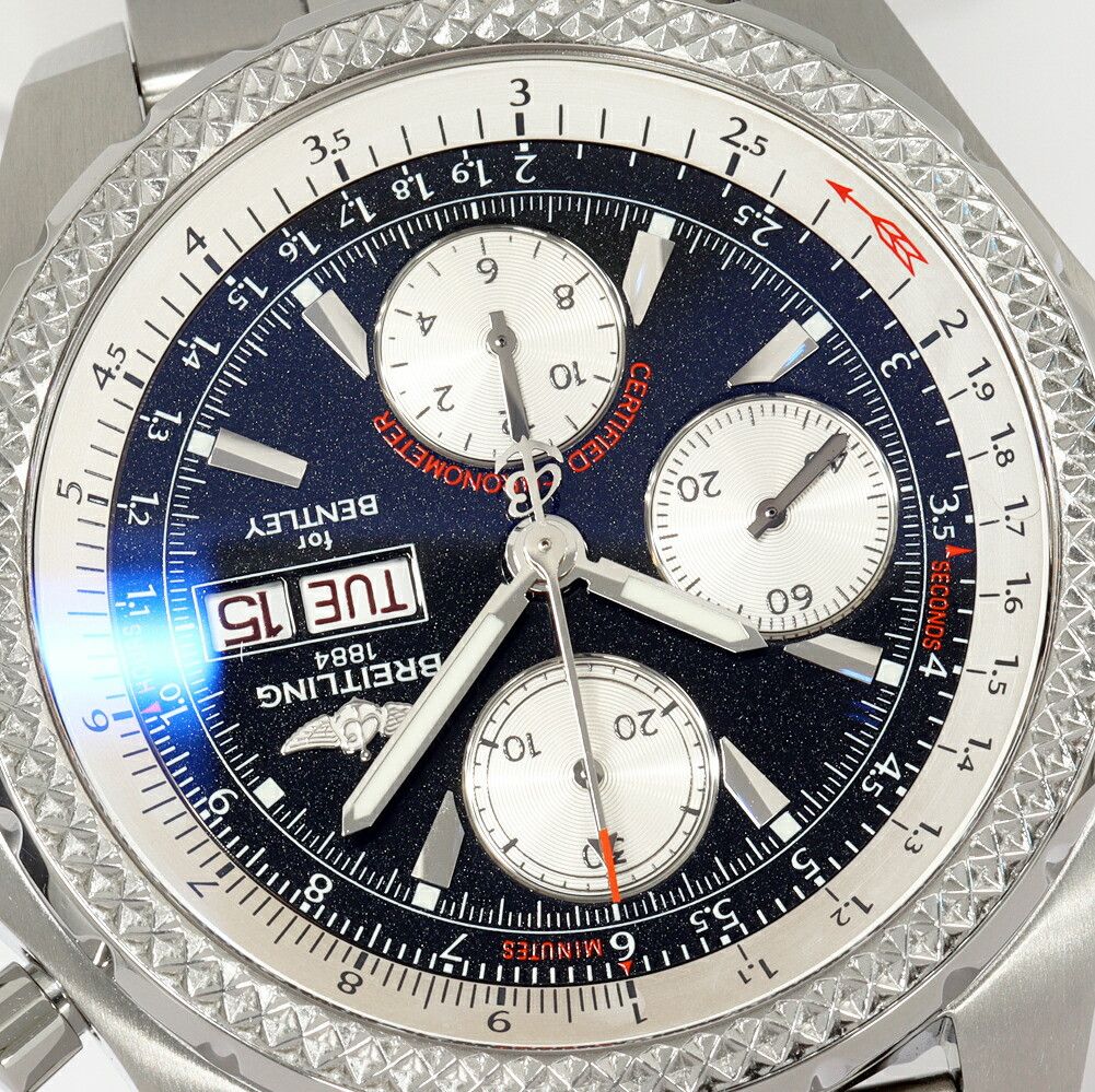 Breitling Breitling Breitling Bentley GT Stainless Steel Metal Automatic A13363 DUTY FREE for USA Size ONE SIZE - 6 Thumbnail