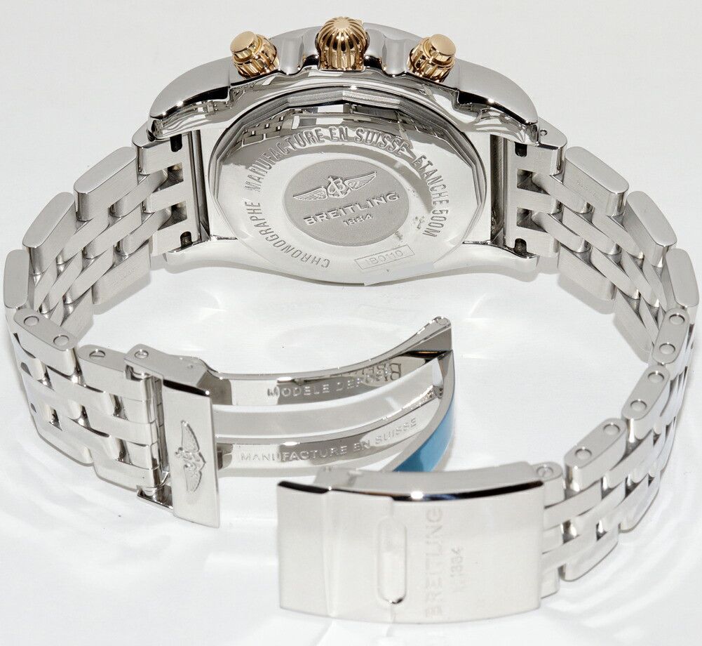 Breitling Breitling Breitling Chronomat 44 Au750 Stainless Steel Calfskin Automatic IB0110 DUTY FREE for USA Size ONE SIZE - 2 Thumbnail