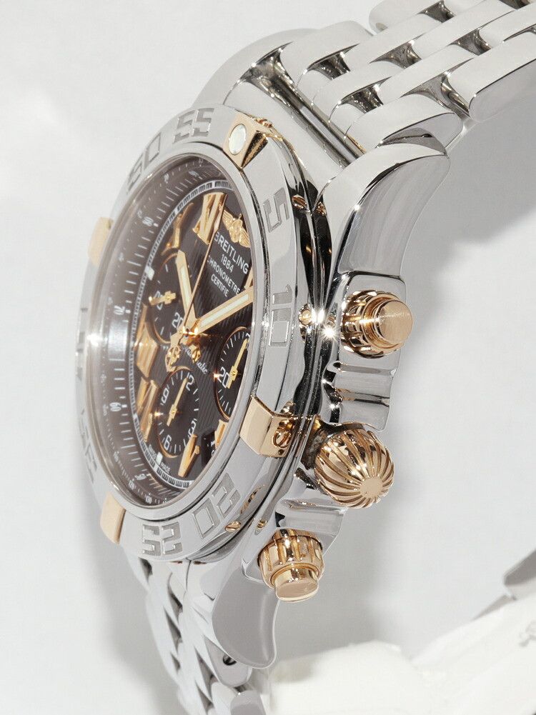 Breitling Breitling Breitling Chronomat 44 Au750 Stainless Steel Calfskin Automatic IB0110 DUTY FREE for USA Size ONE SIZE - 4 Thumbnail