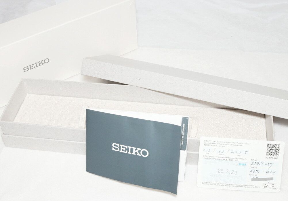Seiko Seiko SEIKO Presage Stainless Steel Watch Metal Automatic SARY257 DUTY FREE for USA Size ONE SIZE - 3 Thumbnail
