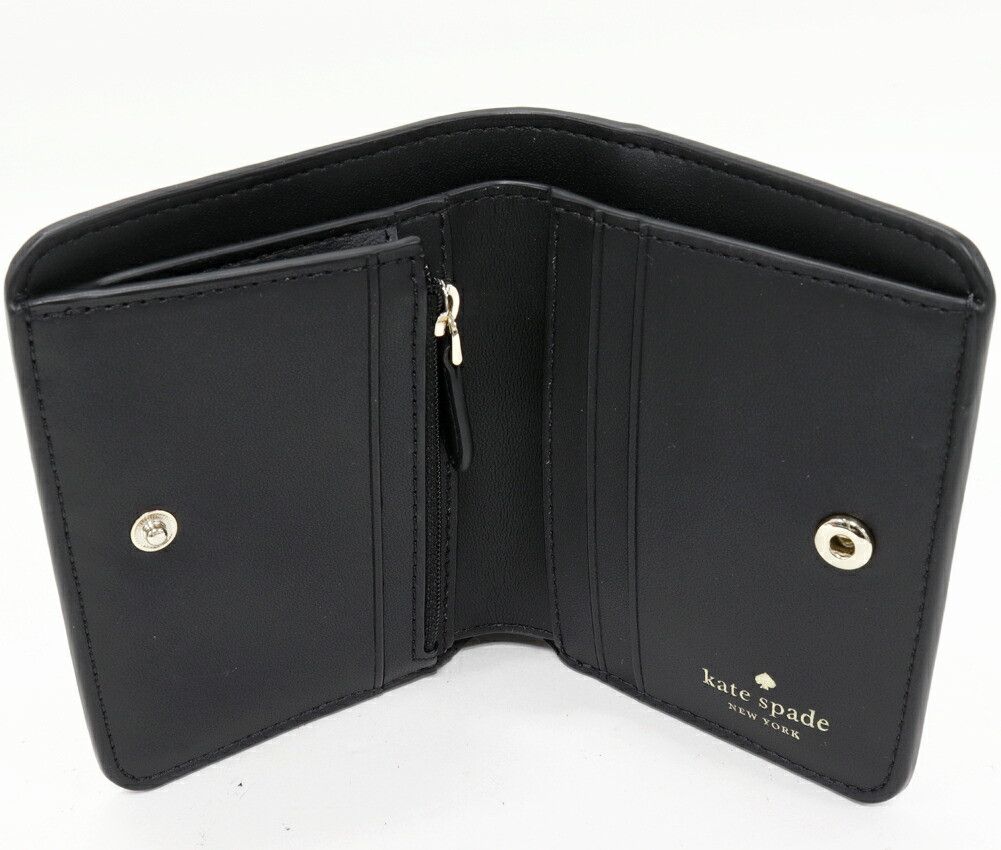 Kate Spade Kate Spade kate spade Lena Small Bifold Wallet Calf Bifold Wallet Leather Short Wallet KH788 DUTY FREE for USA Size ONE SIZE - 3 Thumbnail
