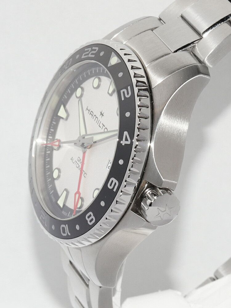 Hamilton Hamilton Hamilton Khaki Navy Scuba Automatic Stainless Steel Metal Automatic H825550 DUTY FREE for USA Size ONE SIZE - 4 Thumbnail