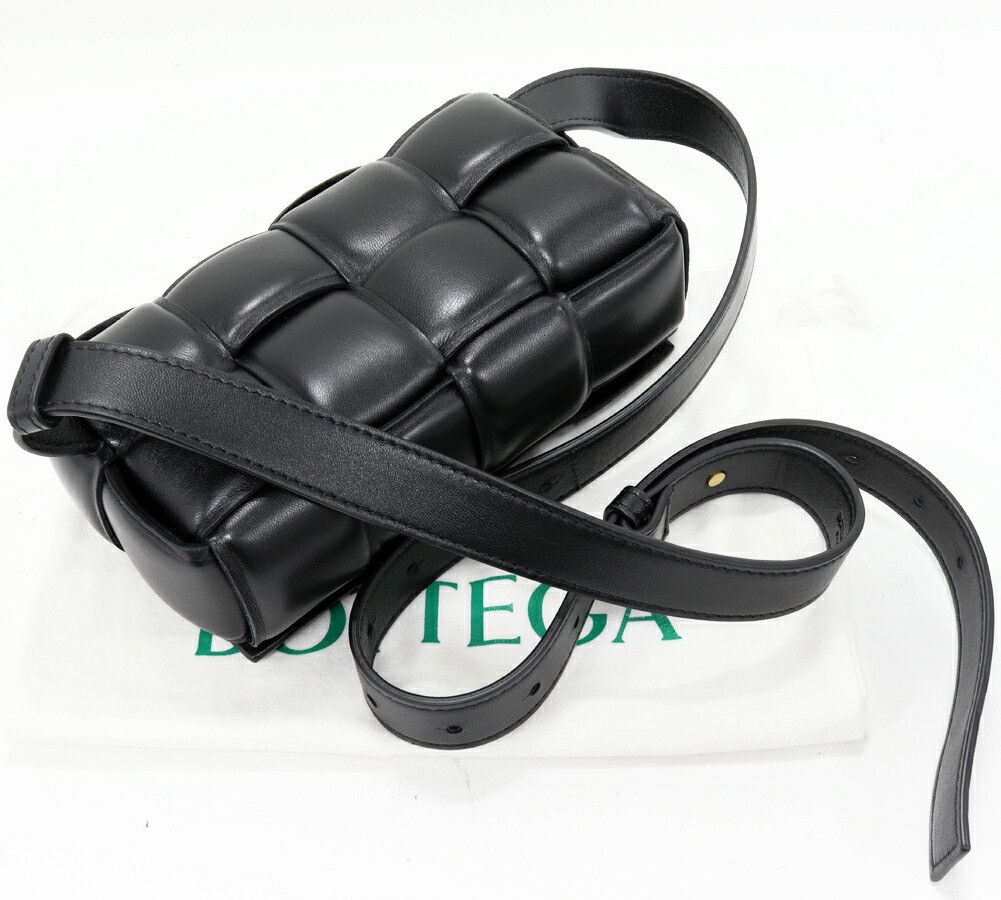 Bottega Veneta Bottega Veneta Bottega Veneta Padded Cassette Maxi Intrecciato Lambskin Belt Bag Leather Belt Bag 710075 VCQR 18425 DUTY FREE for USA Size ONE SIZE - 3 Thumbnail