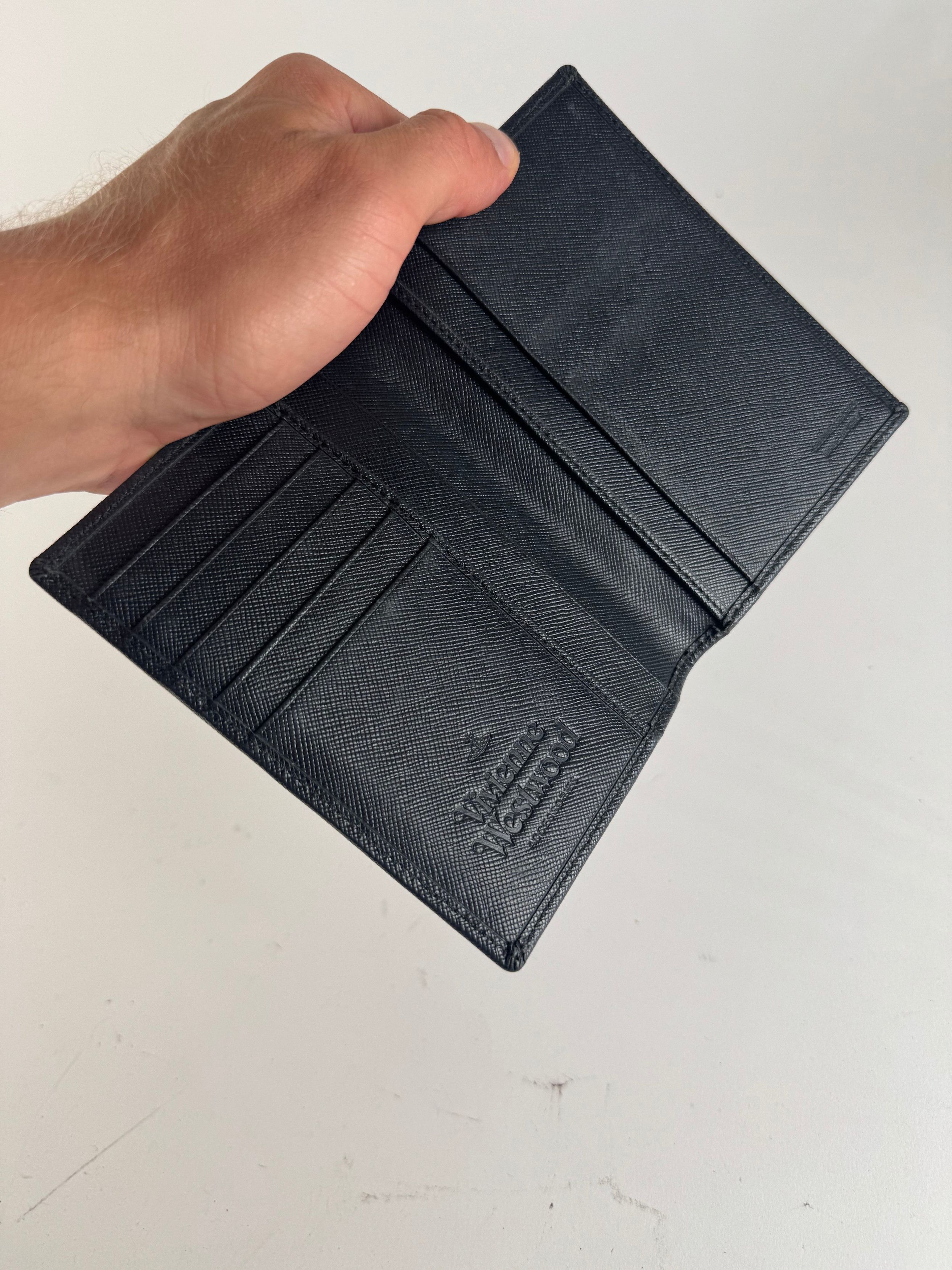 Vivienne Westwood Vintage Leather Card Case Black Size ONE SIZE - 3 Thumbnail