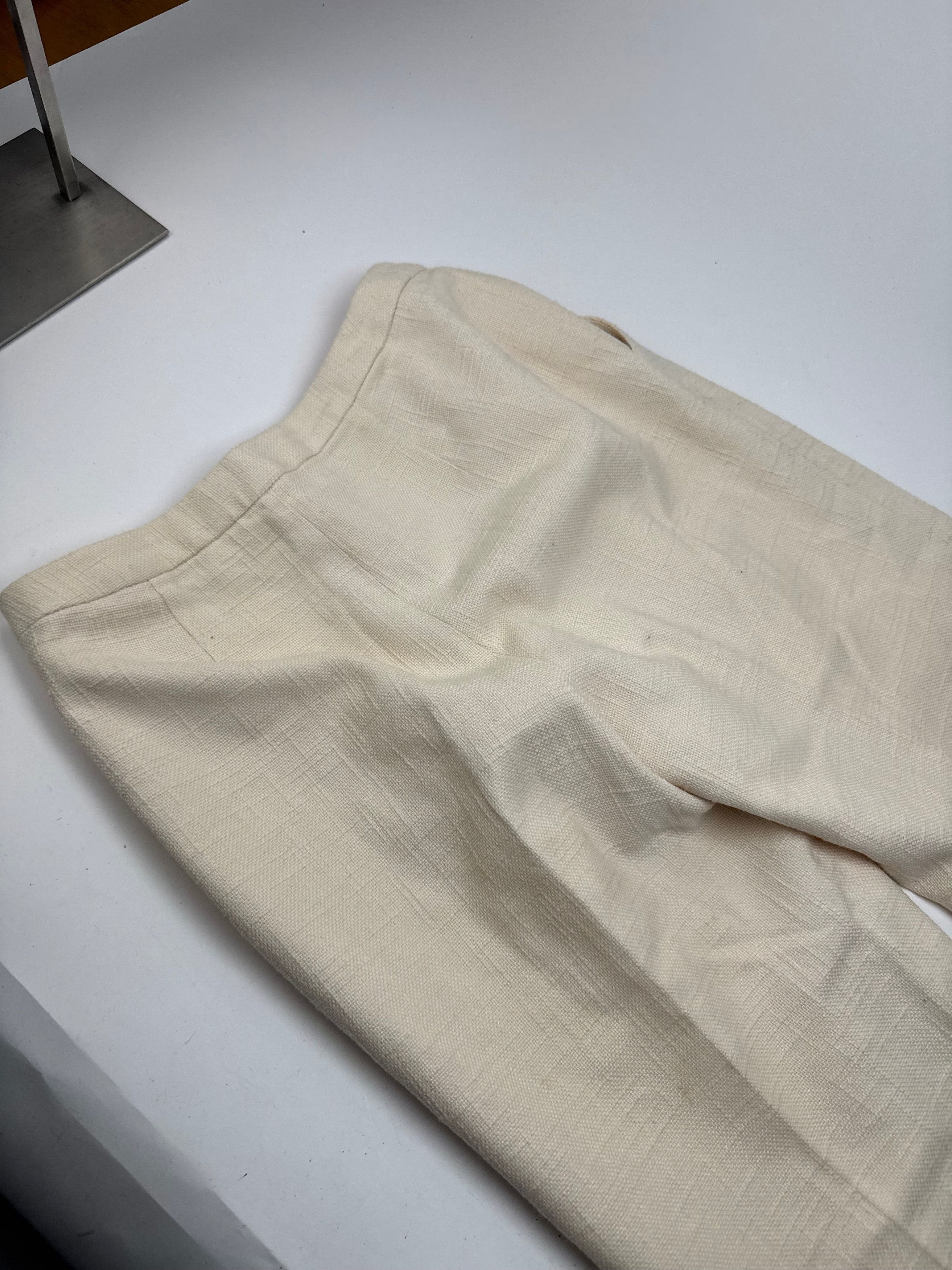 Givenchy Vintage Pants Beige M Size 28" / US 6 / IT 42 - 13 Thumbnail
