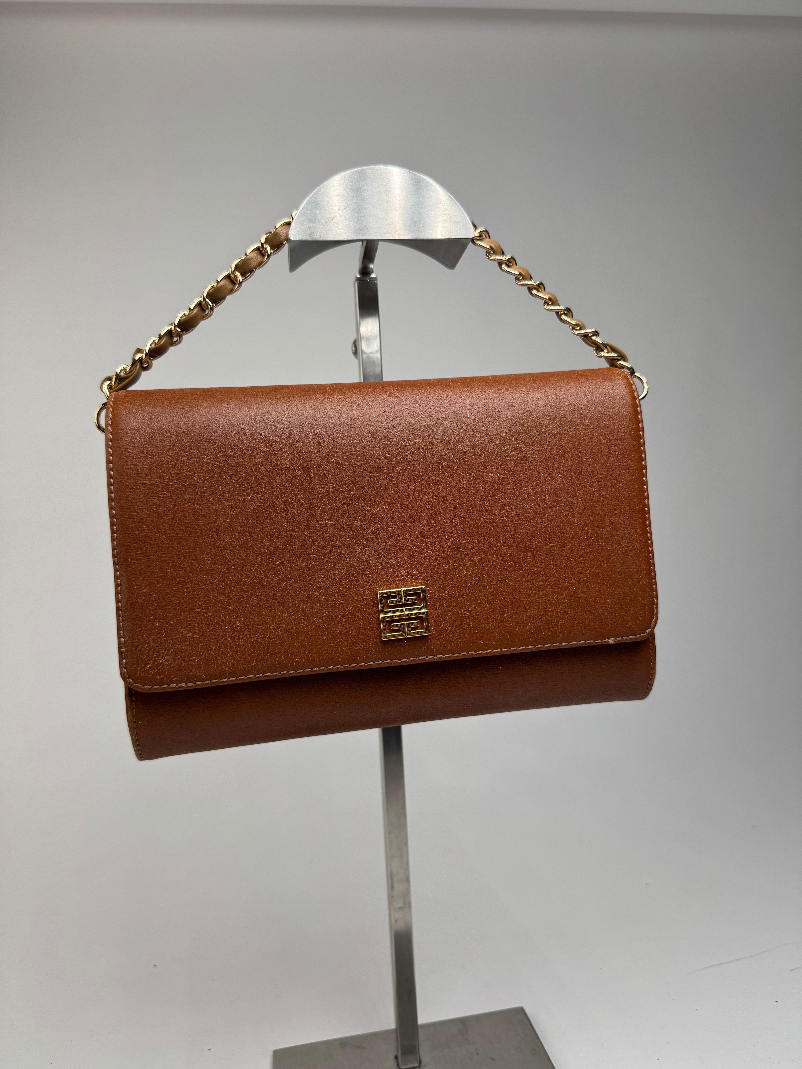 Givenchy Vintage 4G Leather bag brown Size ONE SIZE - 4 Thumbnail