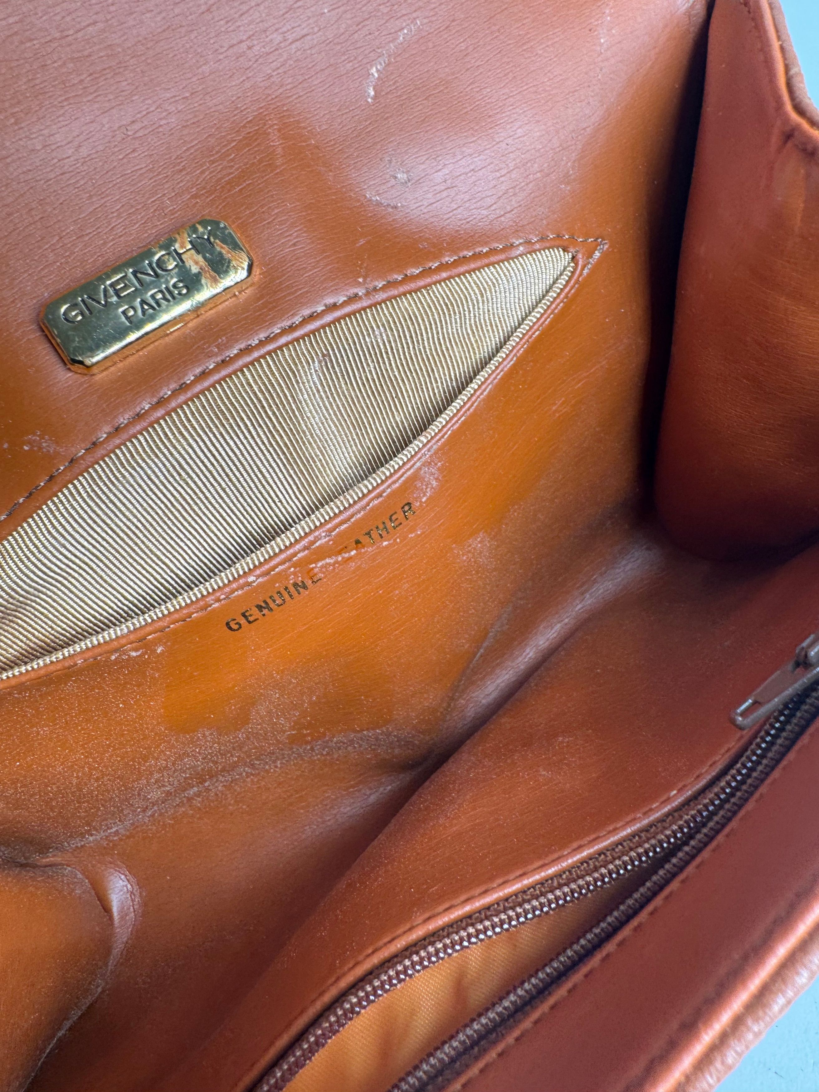 Givenchy Vintage 4G Leather bag brown Size ONE SIZE - 10 Thumbnail