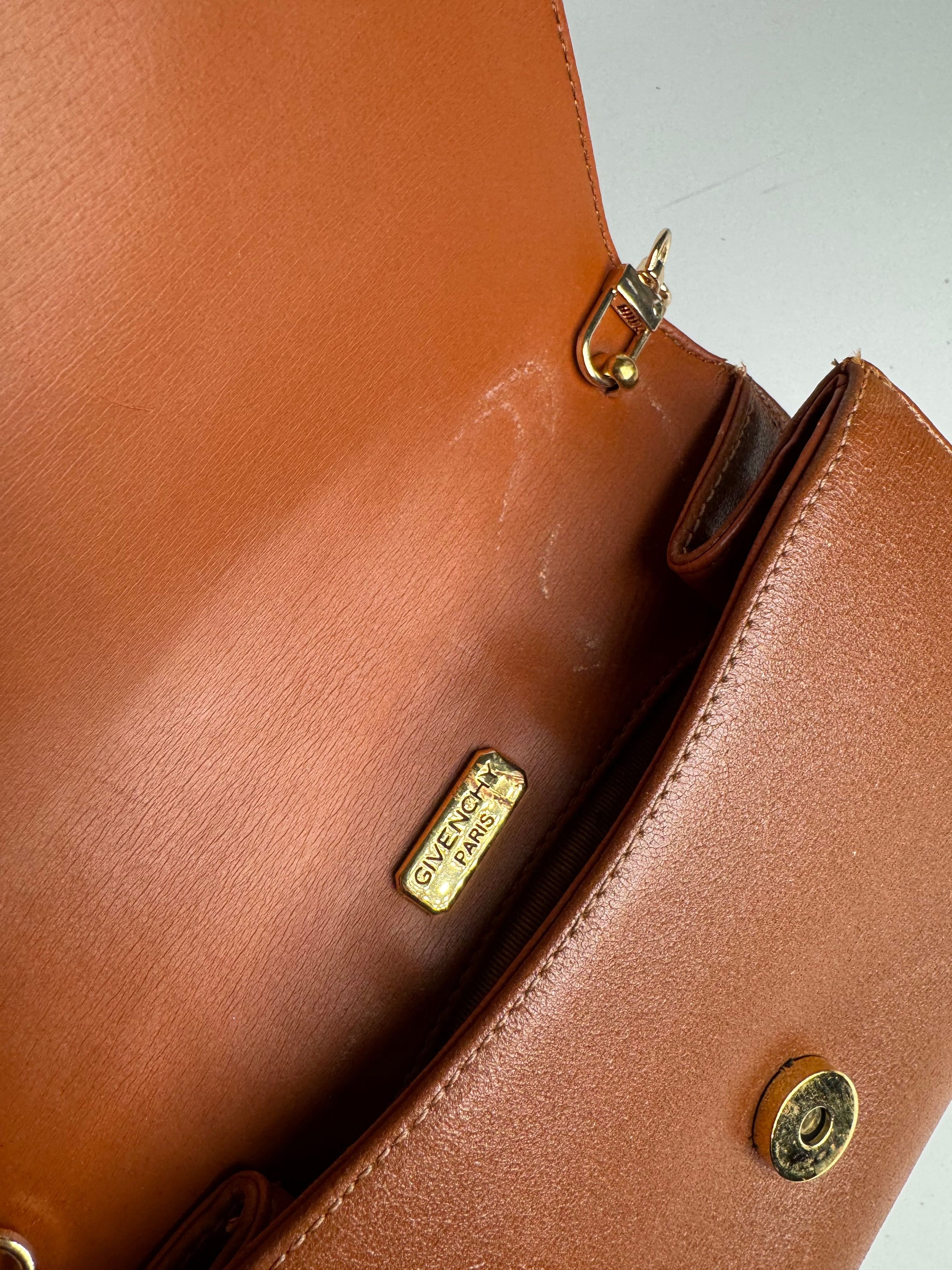 Givenchy Vintage 4G Leather bag brown Size ONE SIZE - 9 Thumbnail