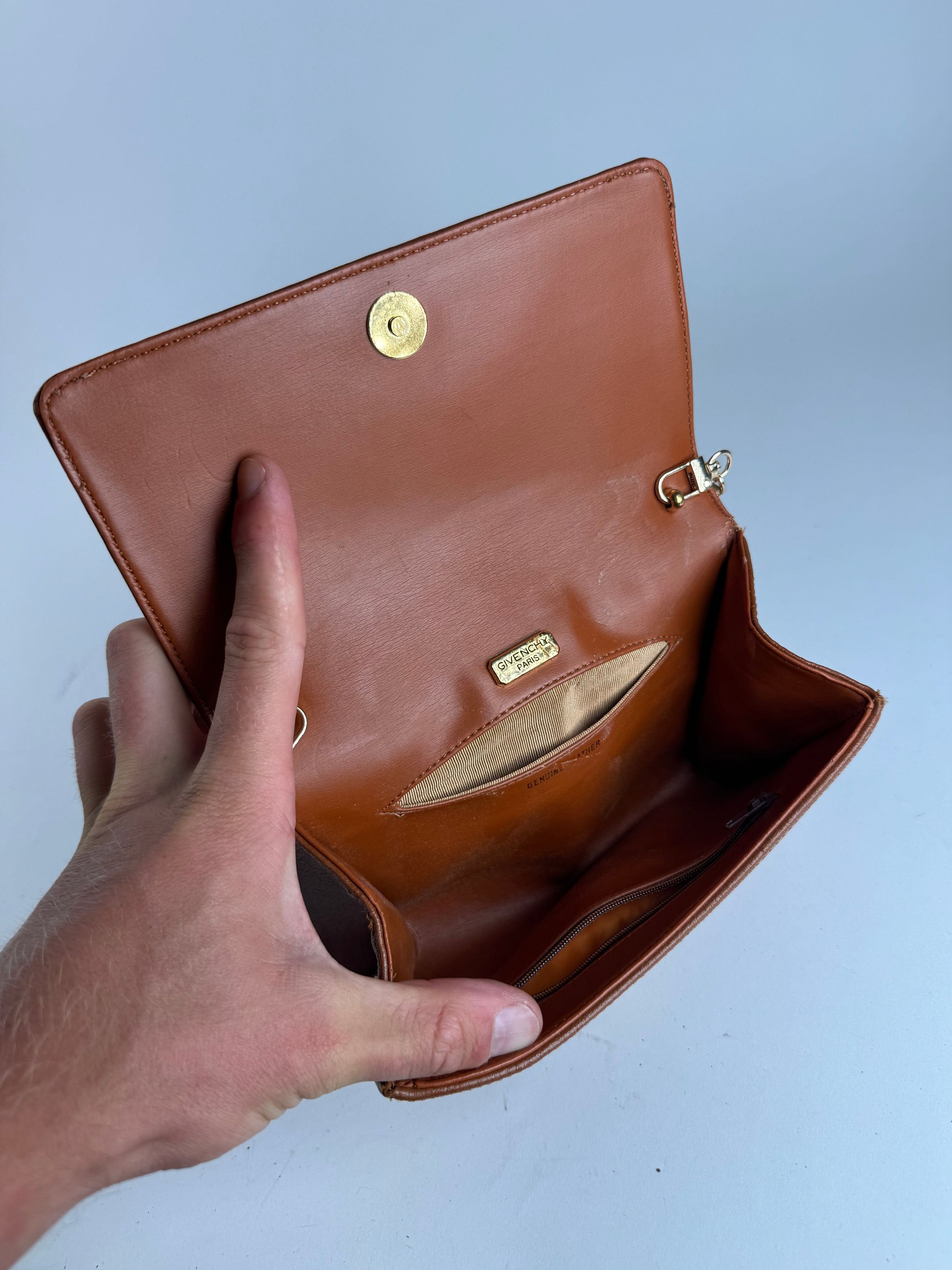 Givenchy Vintage 4G Leather bag brown Size ONE SIZE - 12 Thumbnail