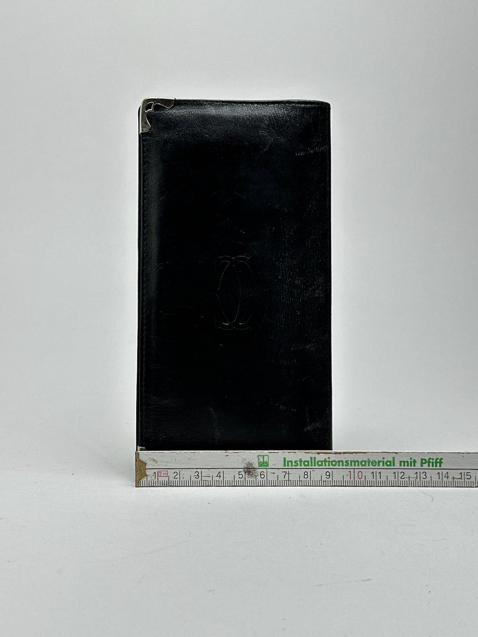 Cartier Vintage leather ID holder black Size ONE SIZE - 7 Thumbnail