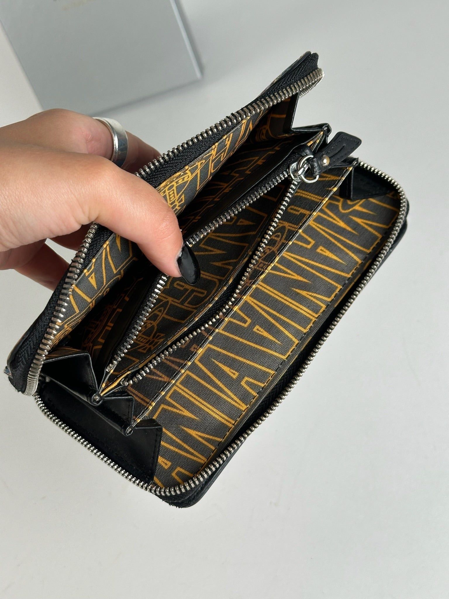 Vivienne Westwood Vintage Leather wallet checked Size ONE SIZE - 5 Thumbnail