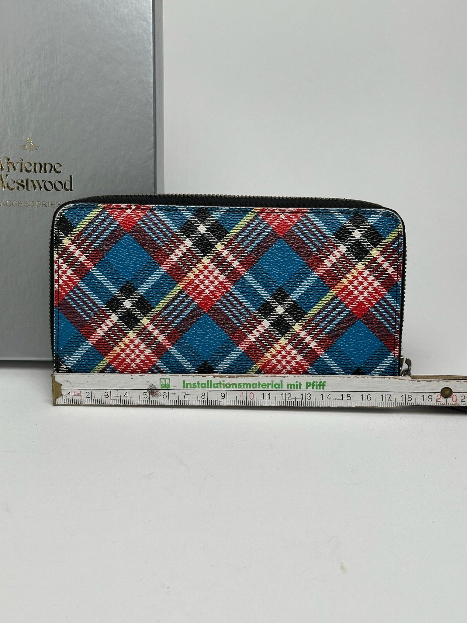 Vivienne Westwood Vintage Leather wallet checked Size ONE SIZE - 13 Thumbnail