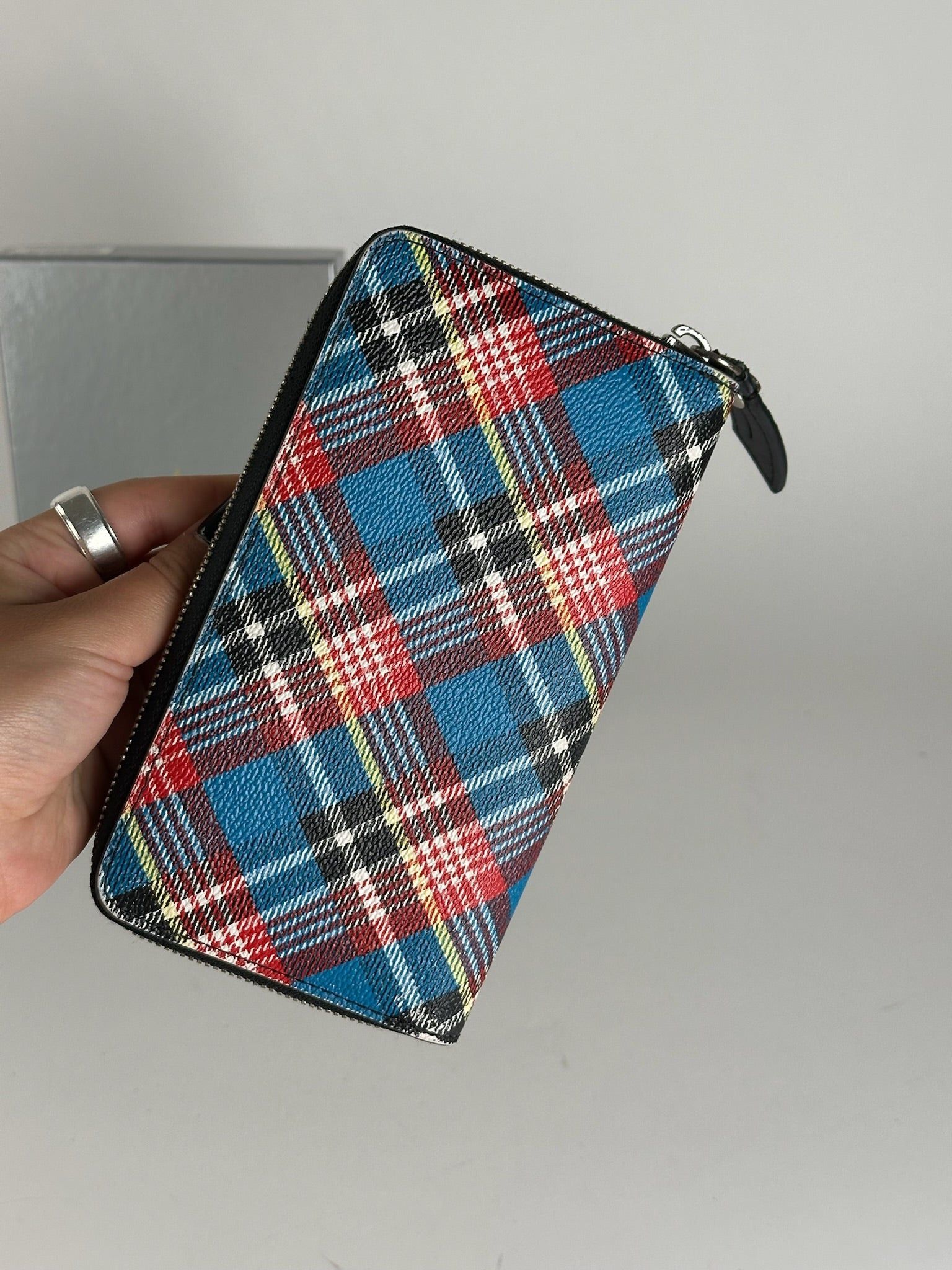 Vivienne Westwood Vintage Leather wallet checked Size ONE SIZE - 10 Thumbnail