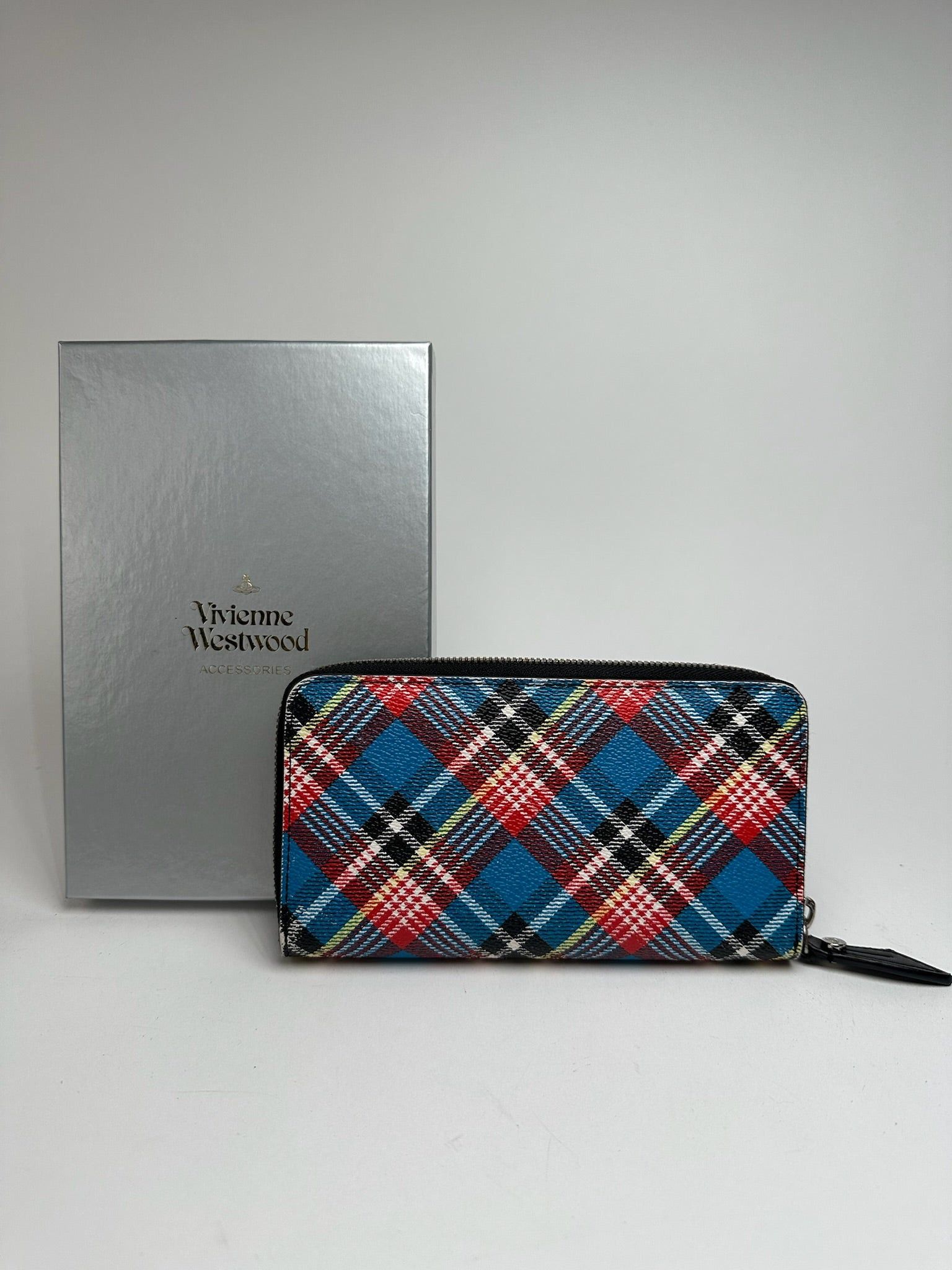 Vivienne Westwood Vintage Leather wallet checked Size ONE SIZE - 2 Thumbnail