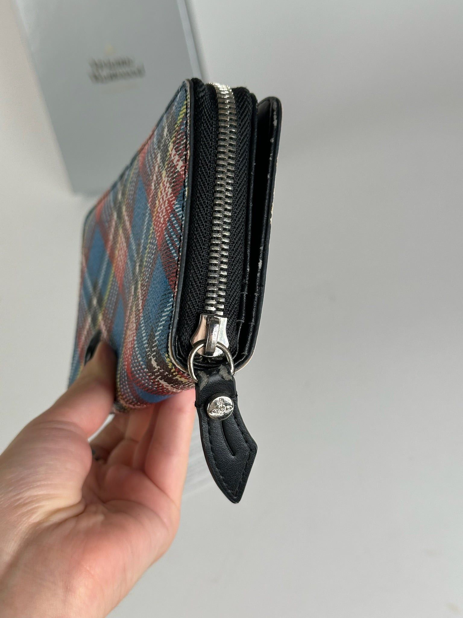 Vivienne Westwood Vintage Leather wallet checked Size ONE SIZE - 3 Thumbnail