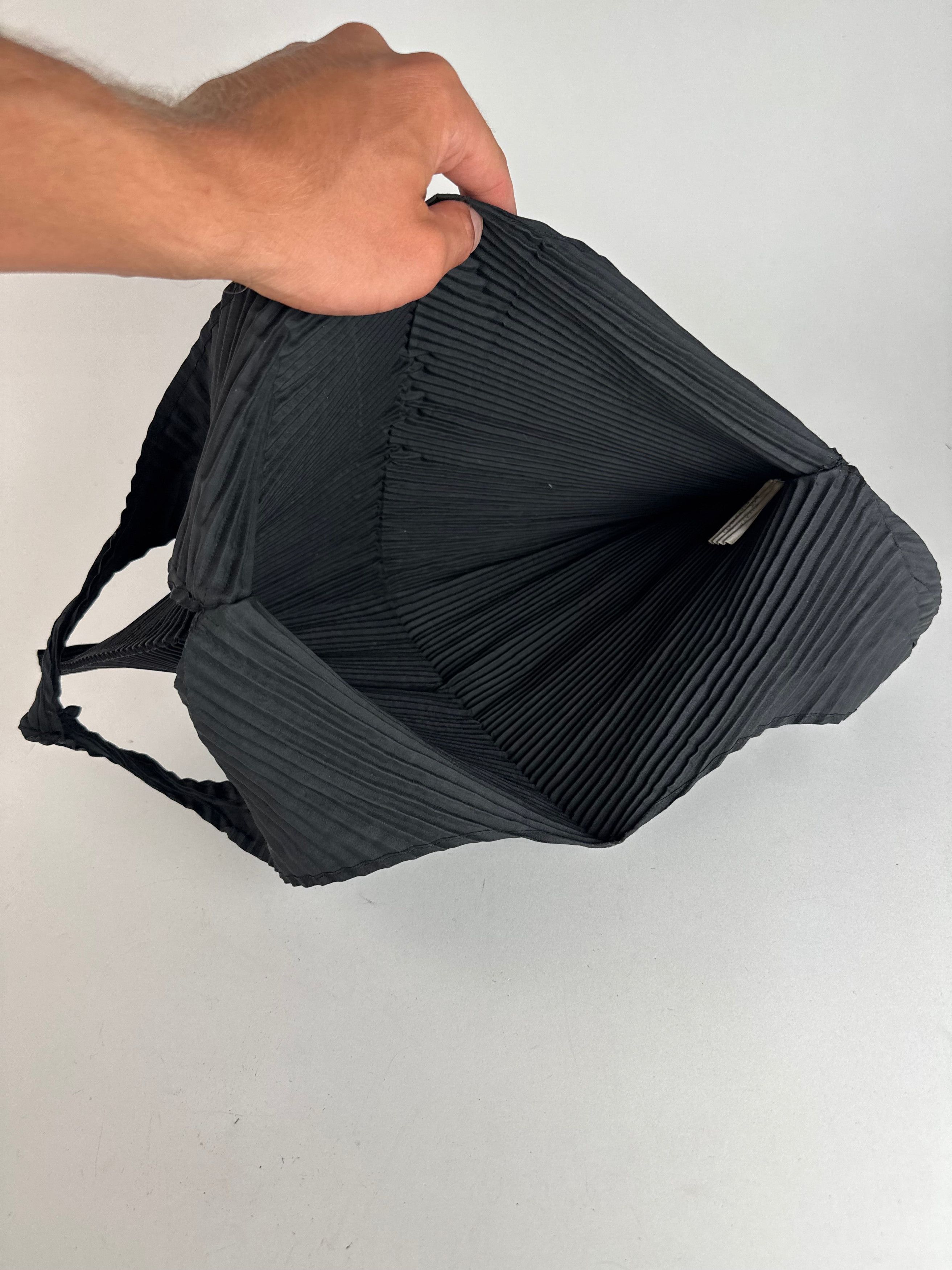Issey Miyake Vintage Plissee Handbag black Size ONE SIZE - 2 Thumbnail