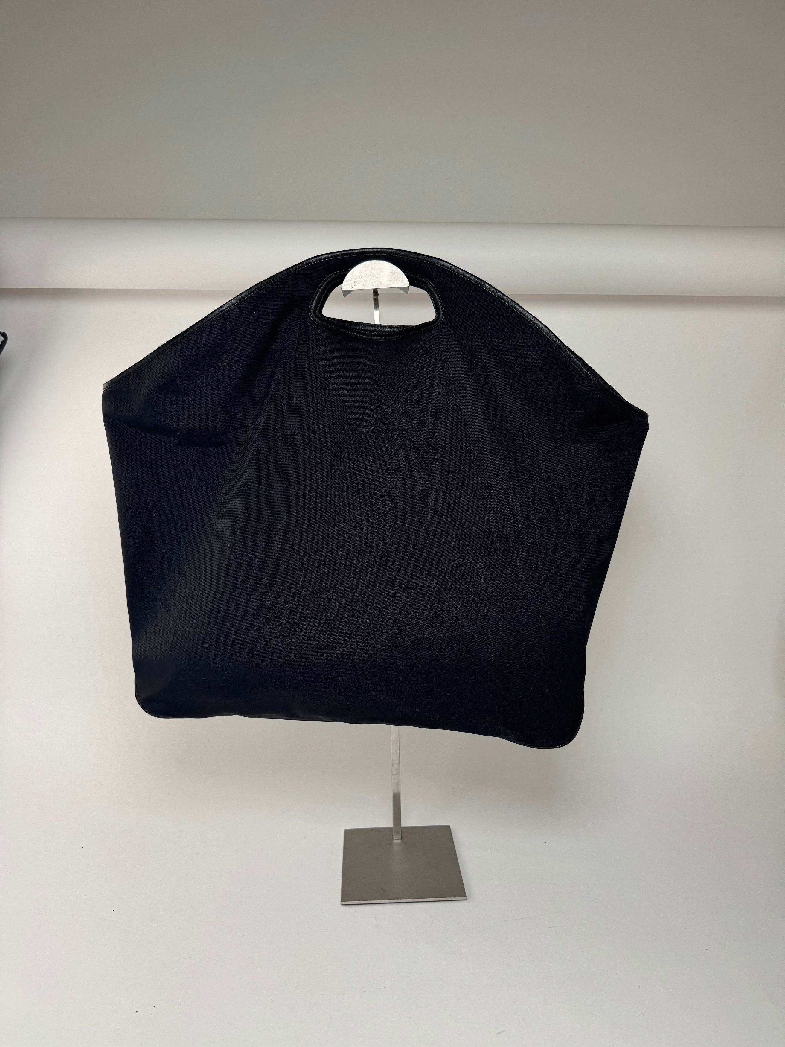 Loewe Vintage Madrid Leather Neopren bag navy black Size ONE SIZE - 3 Thumbnail
