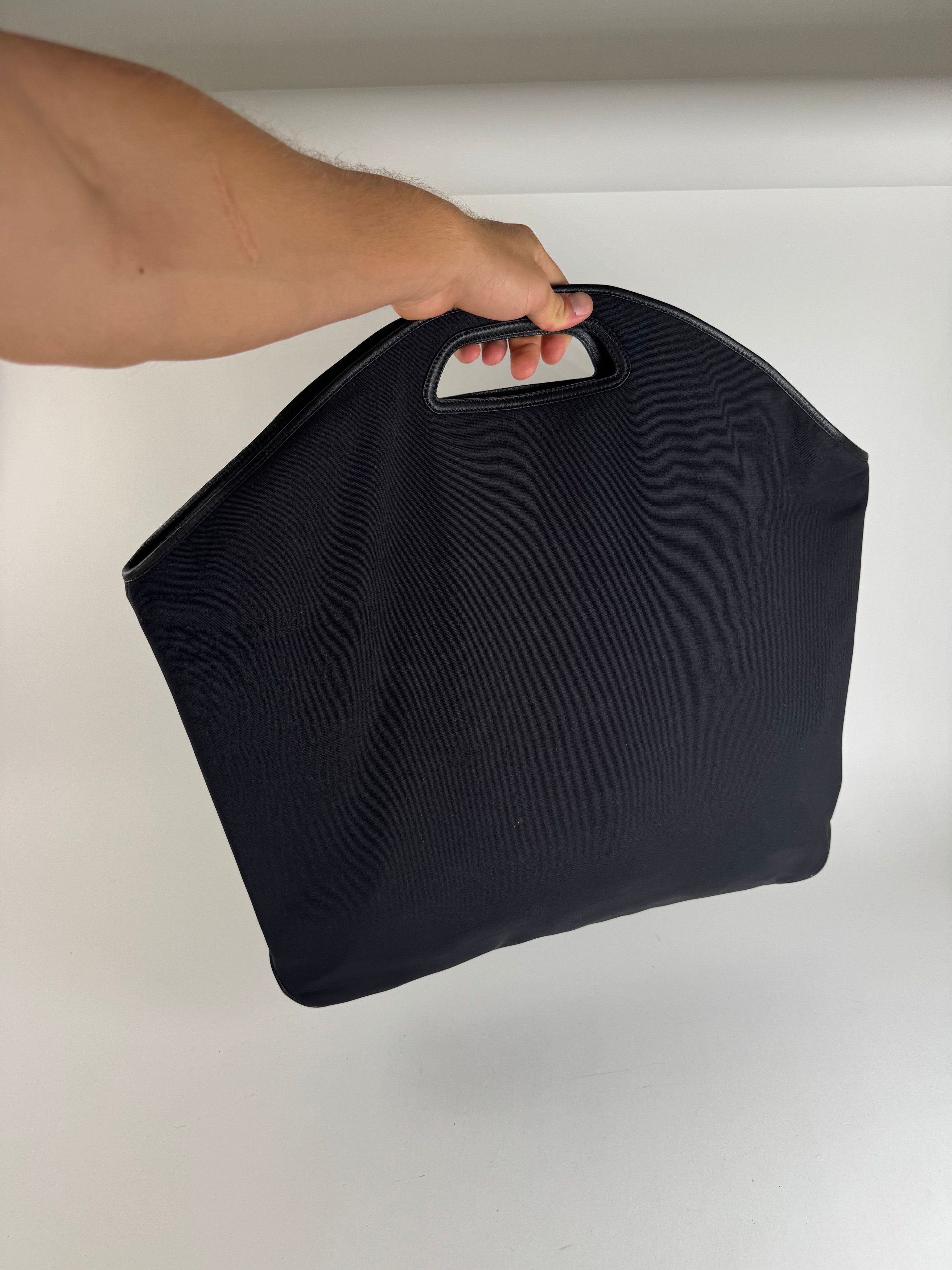 Loewe Vintage Madrid Leather Neopren bag navy black Size ONE SIZE - 12 Thumbnail