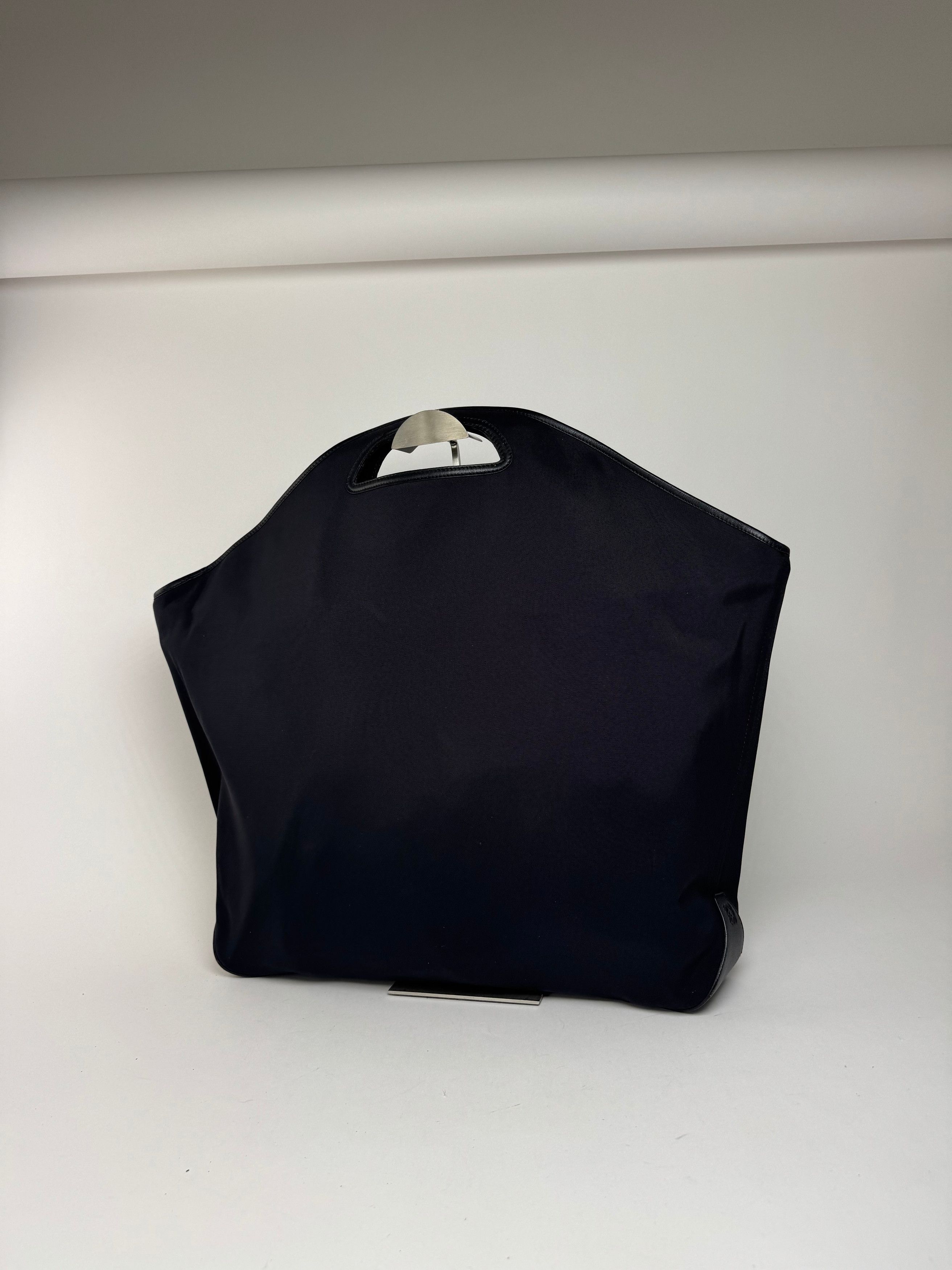 Loewe Vintage Madrid Leather Neopren bag navy black Size ONE SIZE - 6 Thumbnail