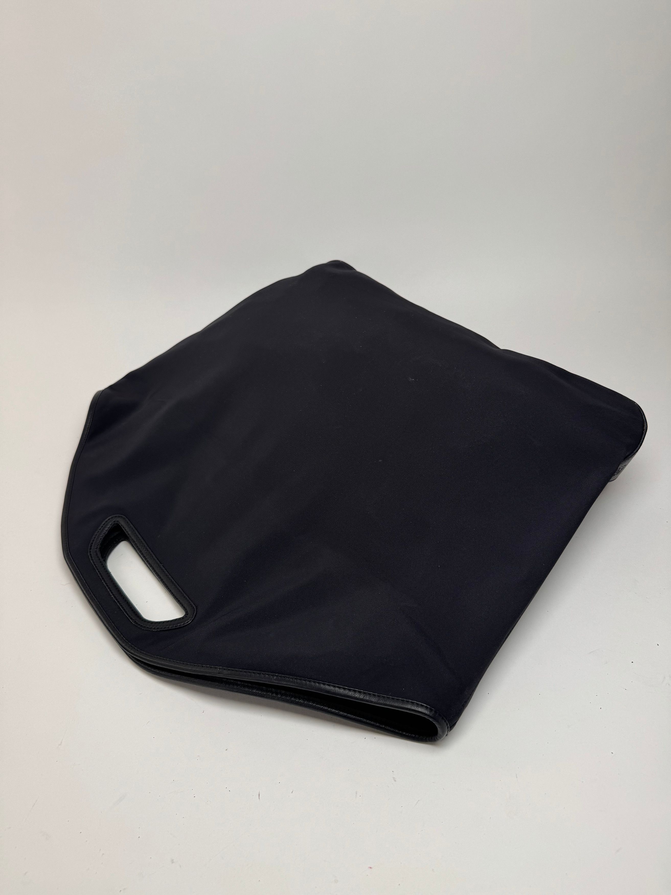 Loewe Vintage Madrid Leather Neopren bag navy black Size ONE SIZE - 10 Thumbnail