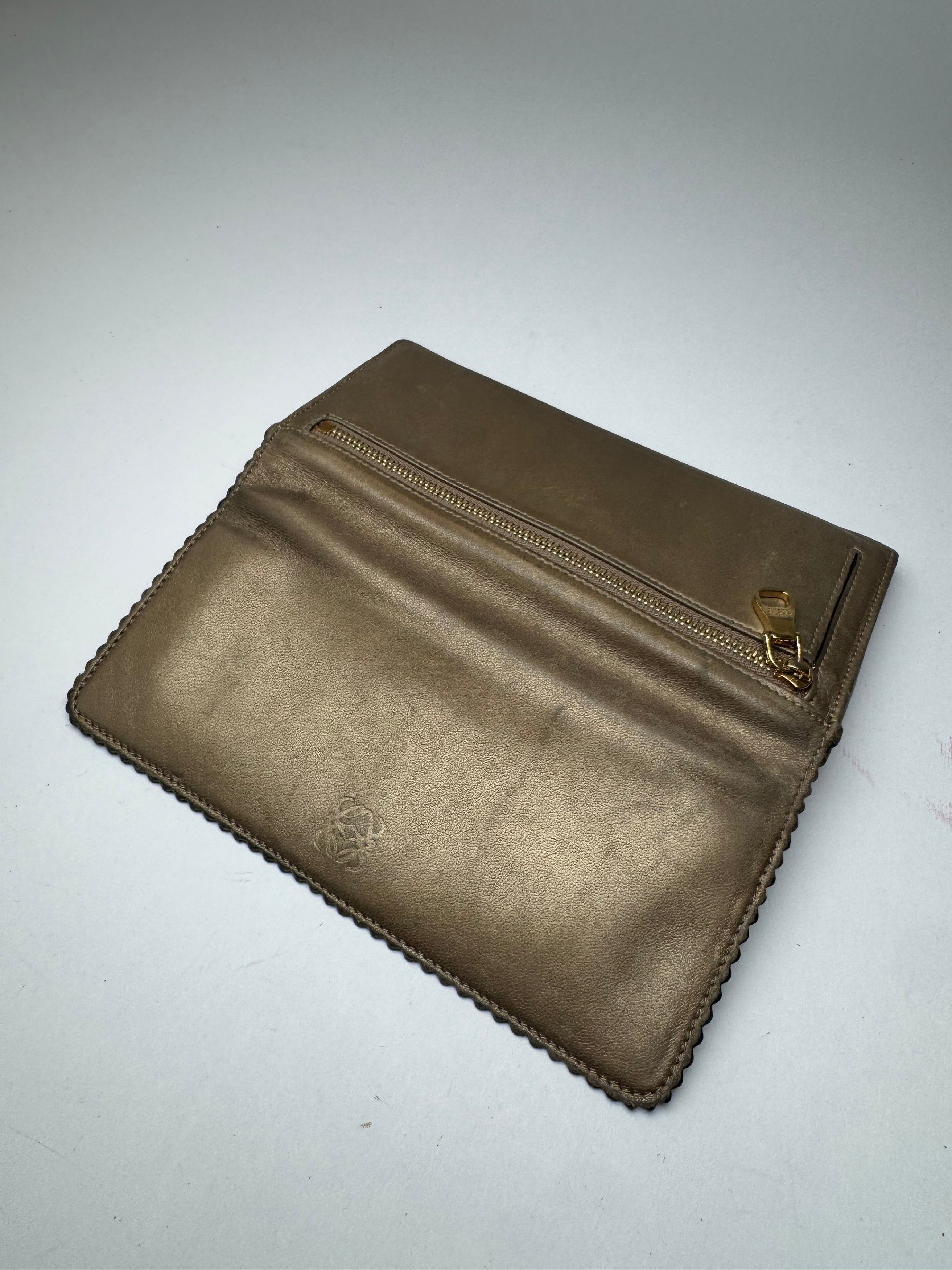 Loewe Vintage Madrid Leather wallet golden Size ONE SIZE - 9 Thumbnail