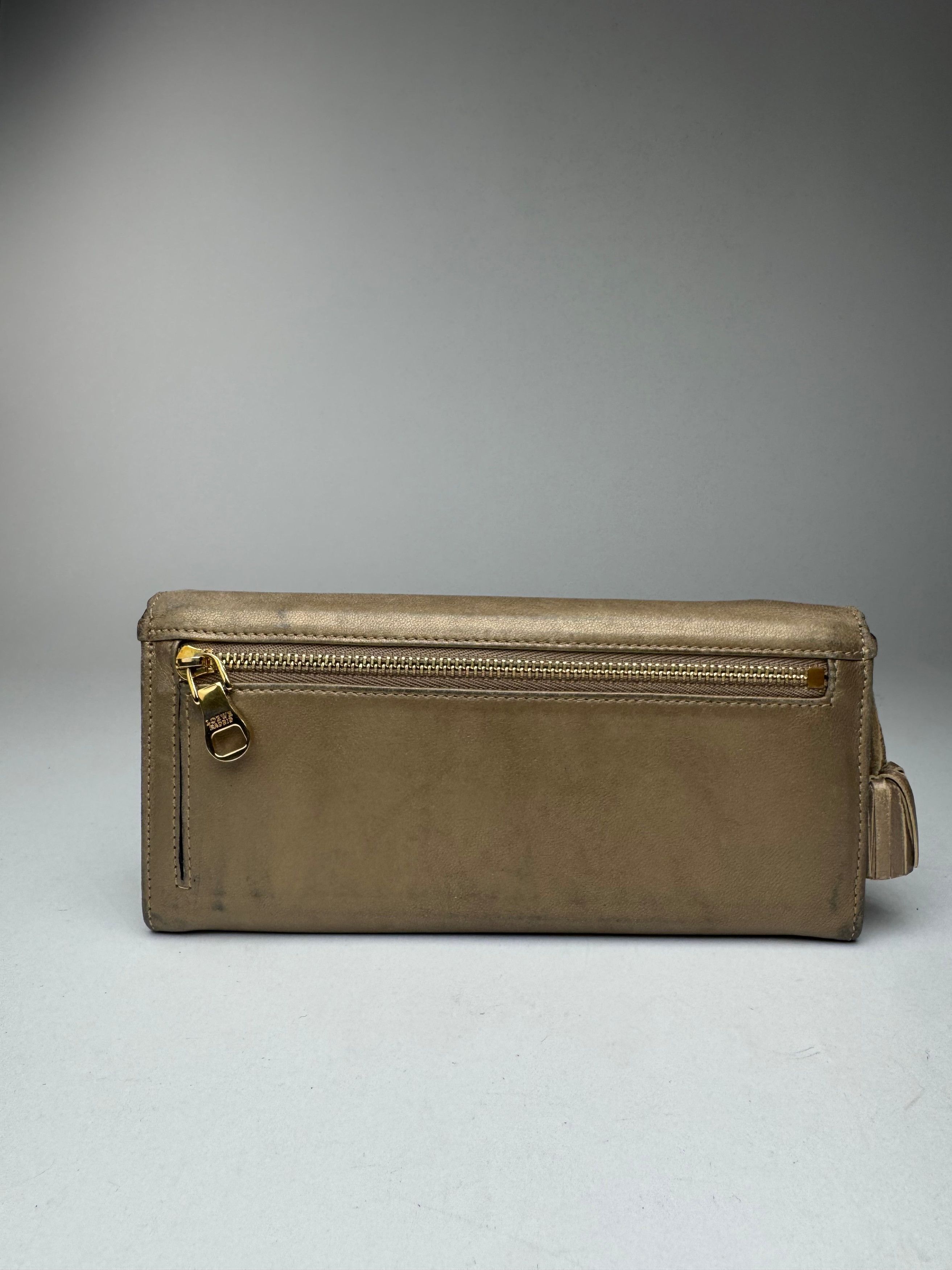 Loewe Vintage Madrid Leather wallet golden Size ONE SIZE - 13 Thumbnail