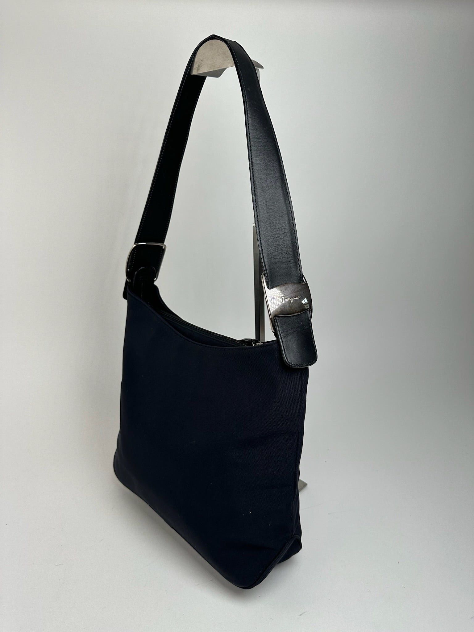 Salvatore Ferragamo Vintage Ferragamo Canvas bag black Size ONE SIZE - 13 Thumbnail