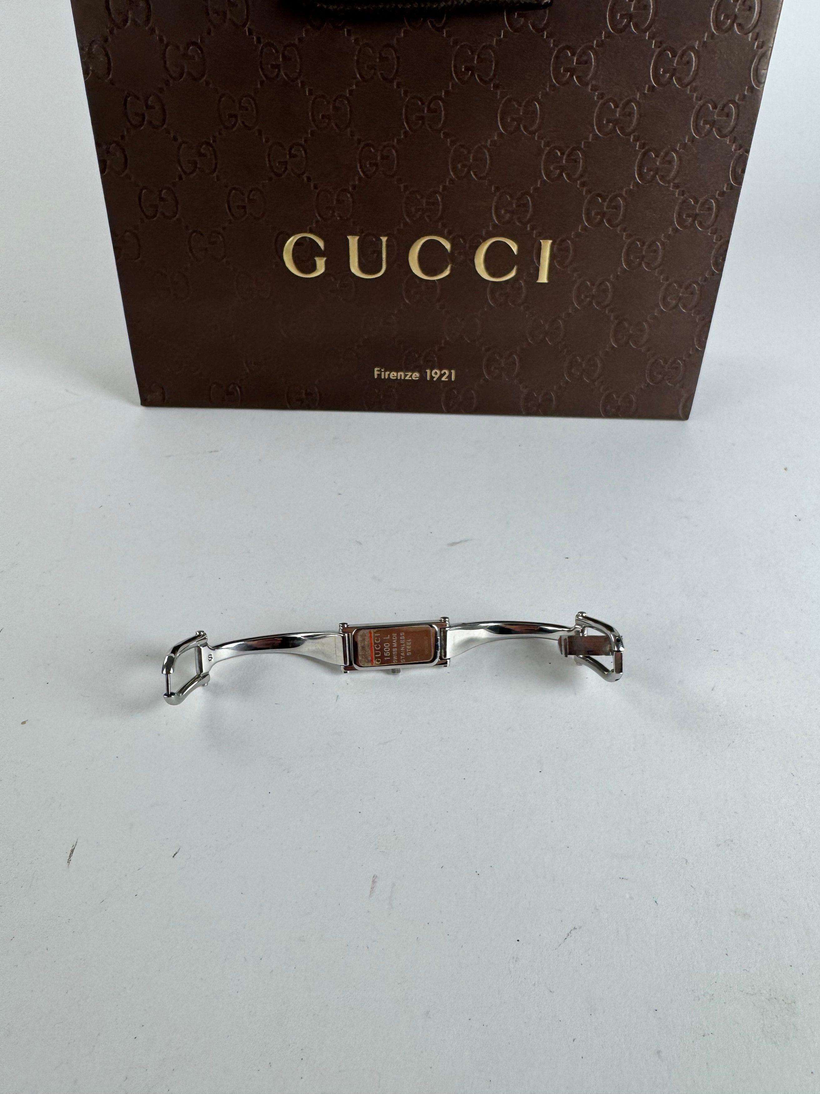 Gucci Vintage Horsebit Steel Watch Silver Size ONE SIZE - 8 Thumbnail