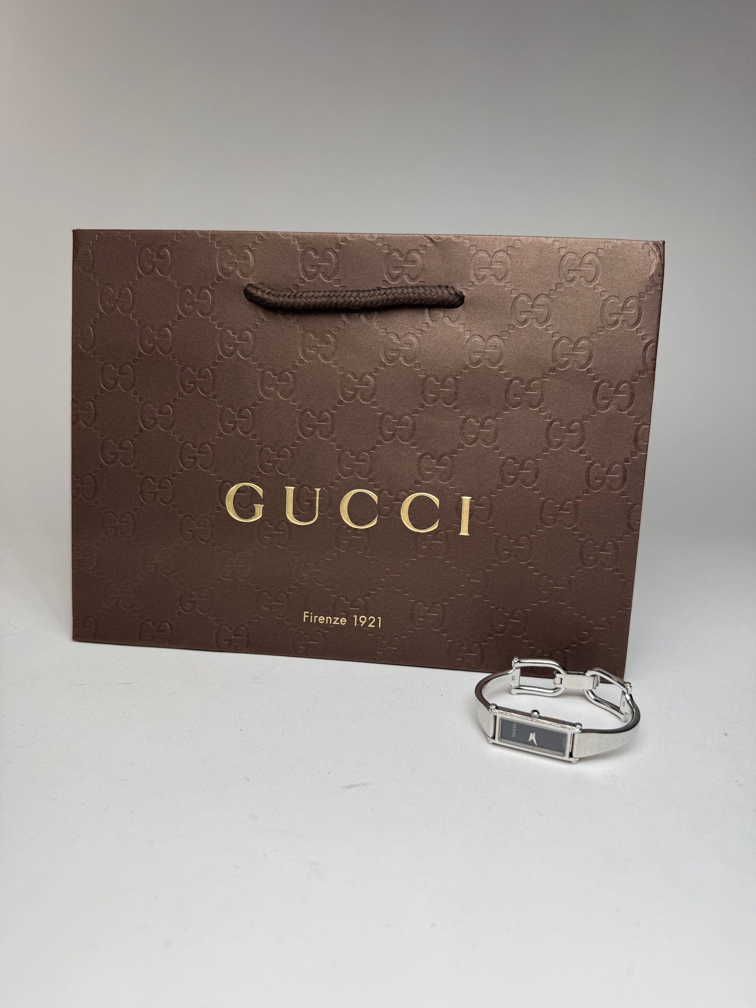 Gucci Vintage Horsebit Steel Watch Silver Size ONE SIZE - 2 Thumbnail