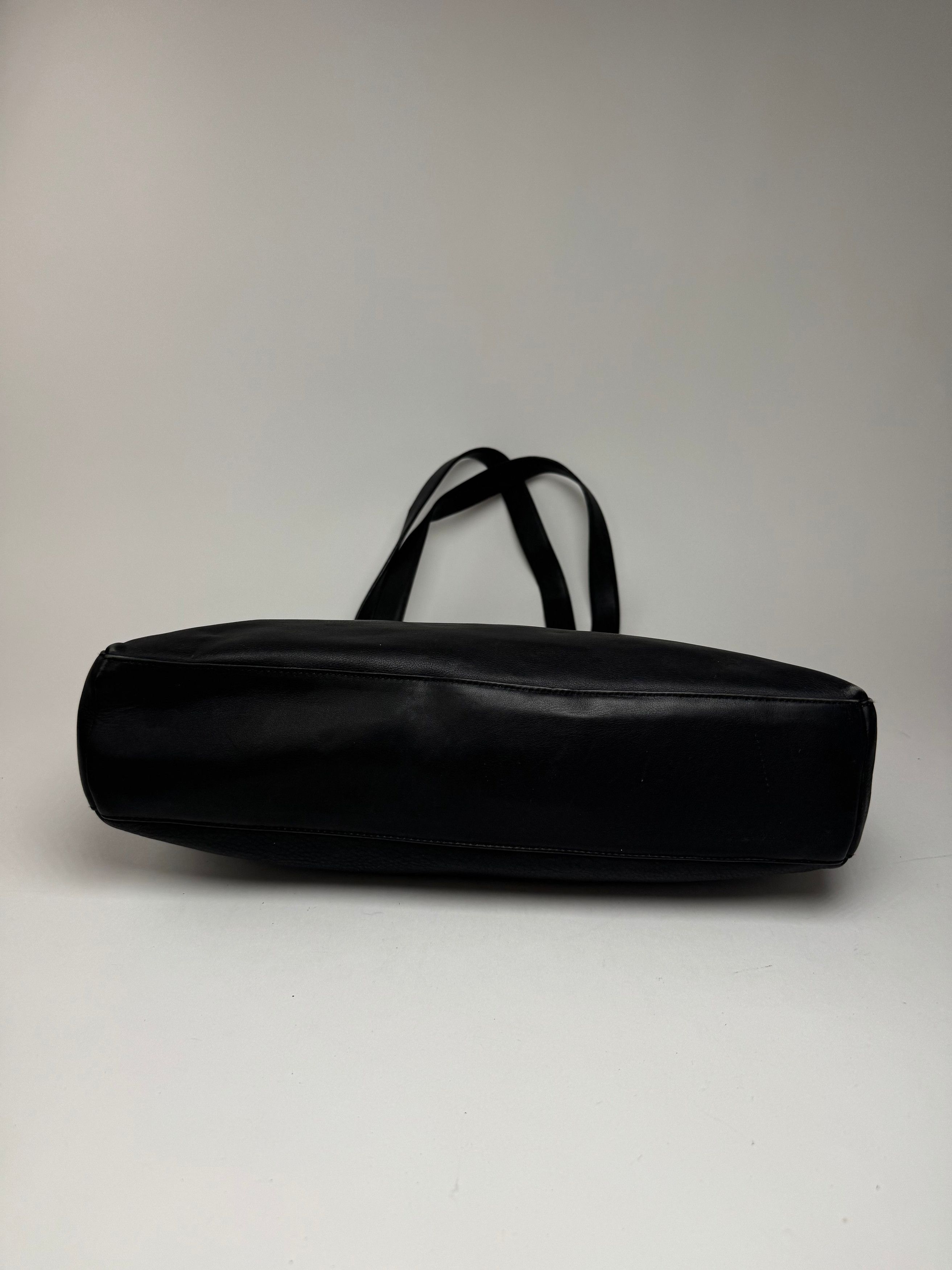 Salvatore Ferragamo Vintage Leather bag black Size ONE SIZE - 11 Thumbnail
