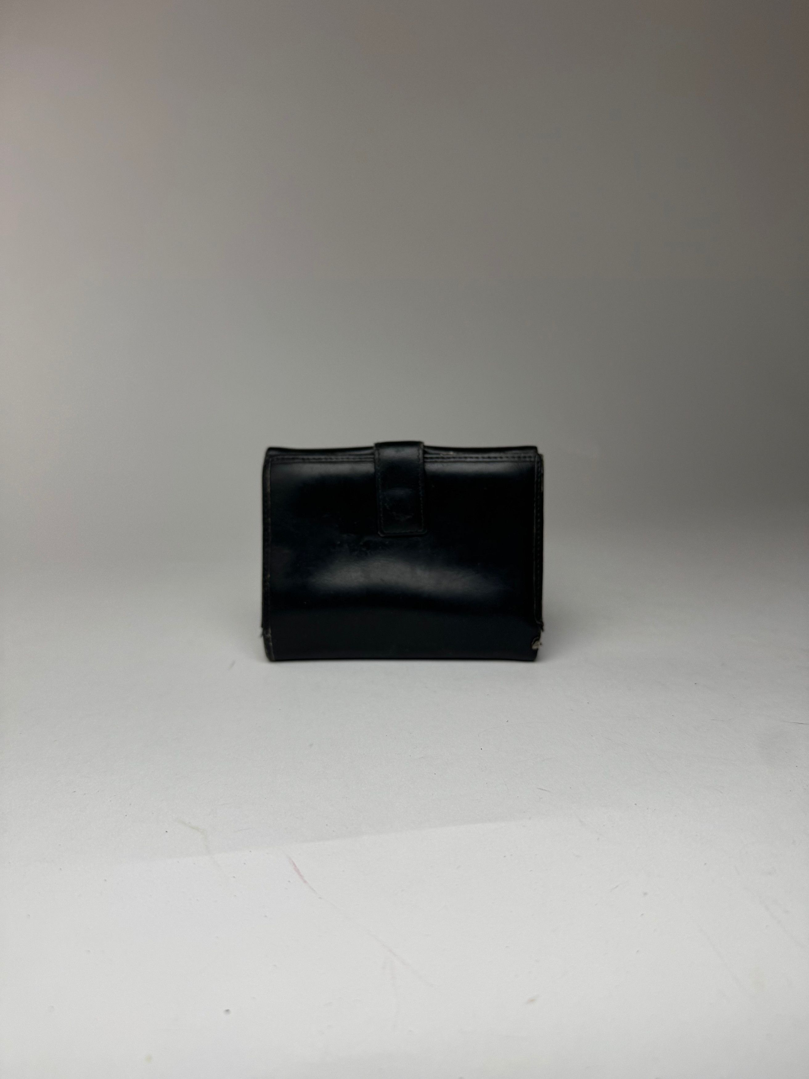 Loewe Vintage Anagram Leather wallet black Size ONE SIZE - 2 Thumbnail