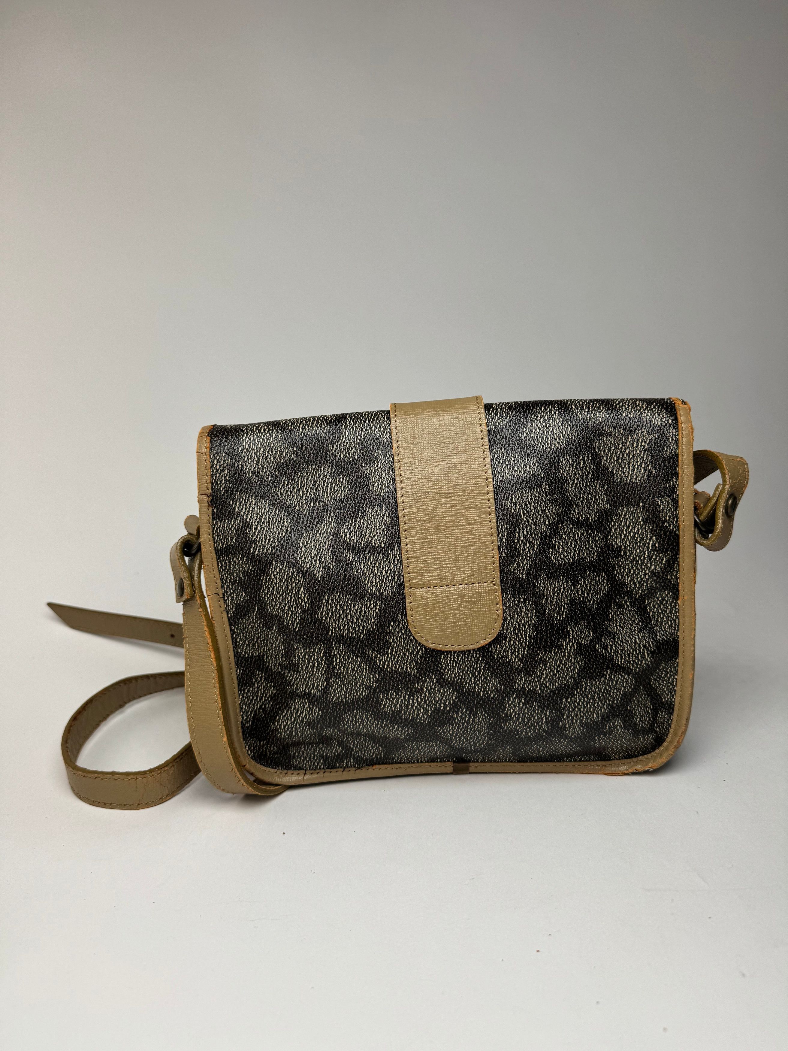 Other Vintage Yves Saint Laurent Leather bag grey brown Size ONE SIZE - 2 Thumbnail